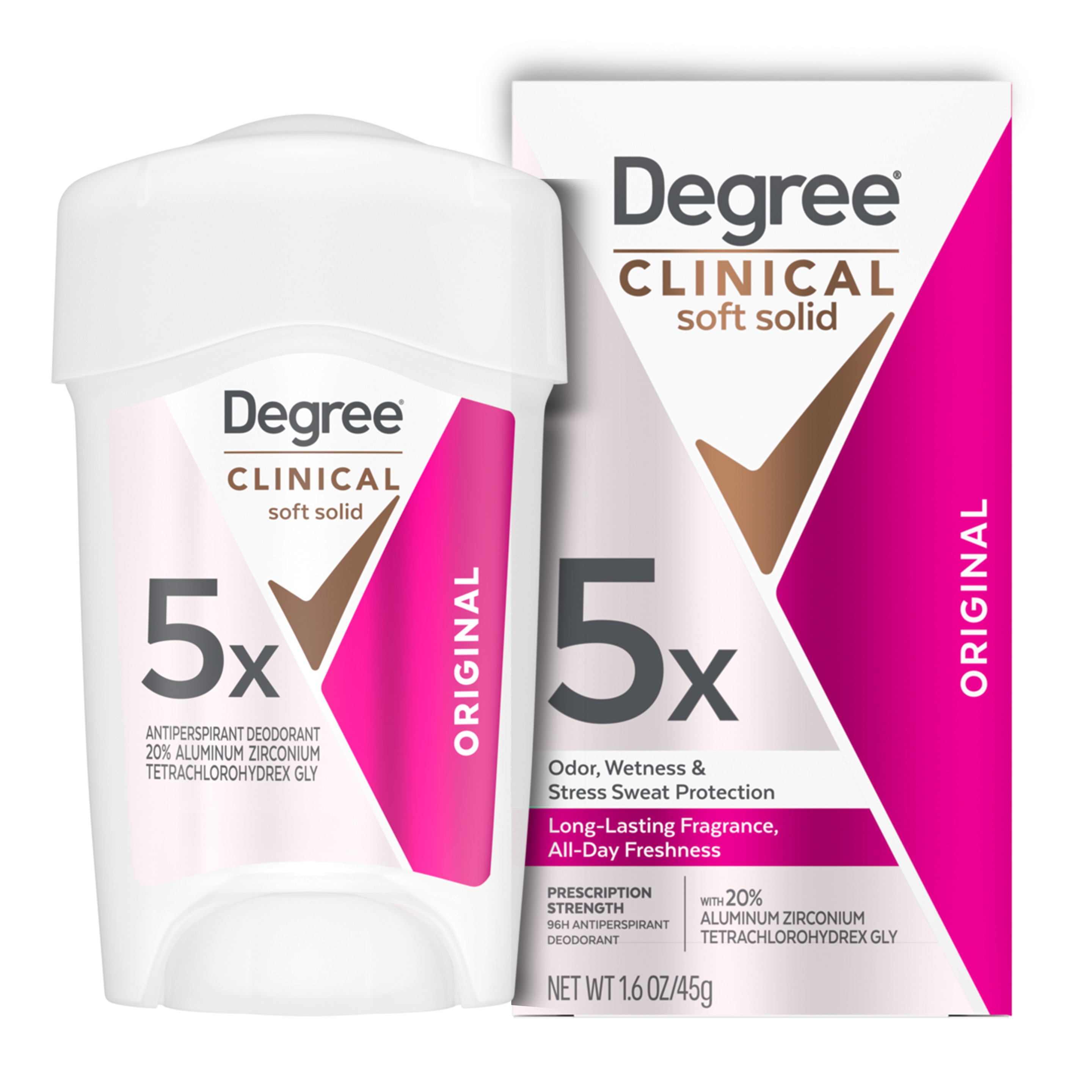 5in1 Protection Clinical Antiperspirant Deodorant front pack shot packshot