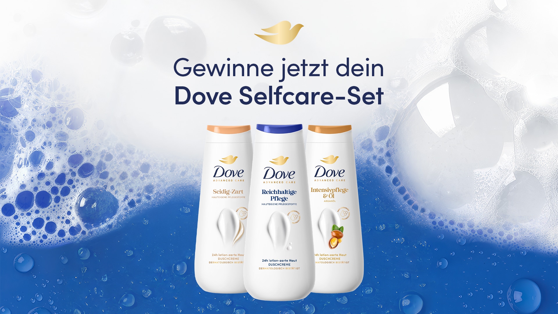 Unsere Pflegeduschen: Neue Formulierung – intensive Pflege