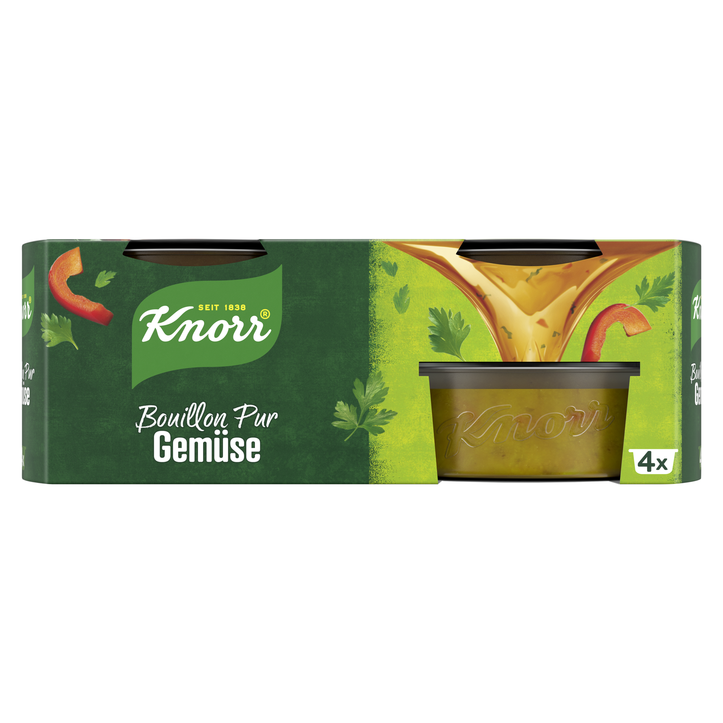 Knorr Bouillon Gemüse Pur 13 Portionen packshot