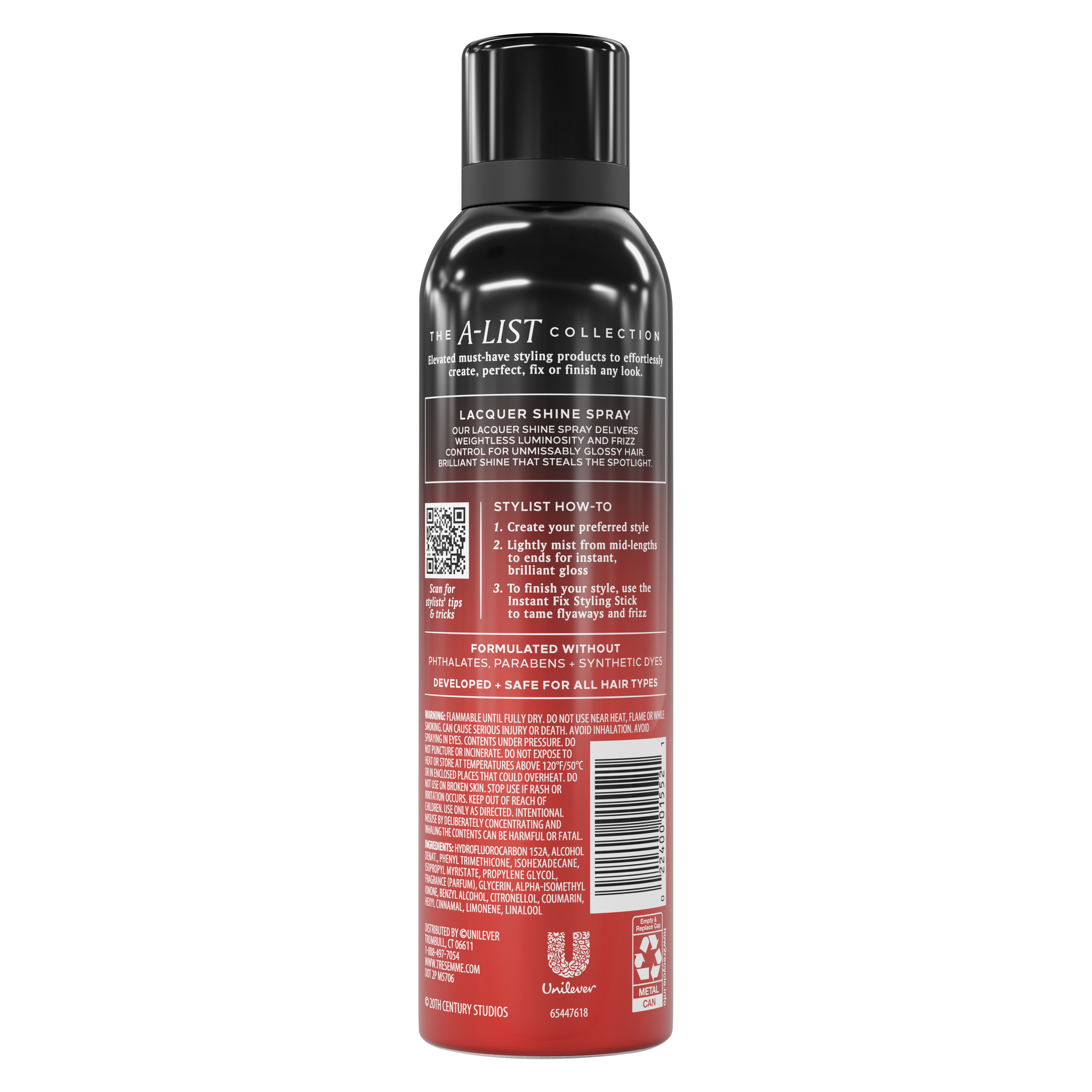 A-List Collection "RUNWAY Ready" Lacquer Shine Spray, The Devil Wears Prada 2 Special Edition