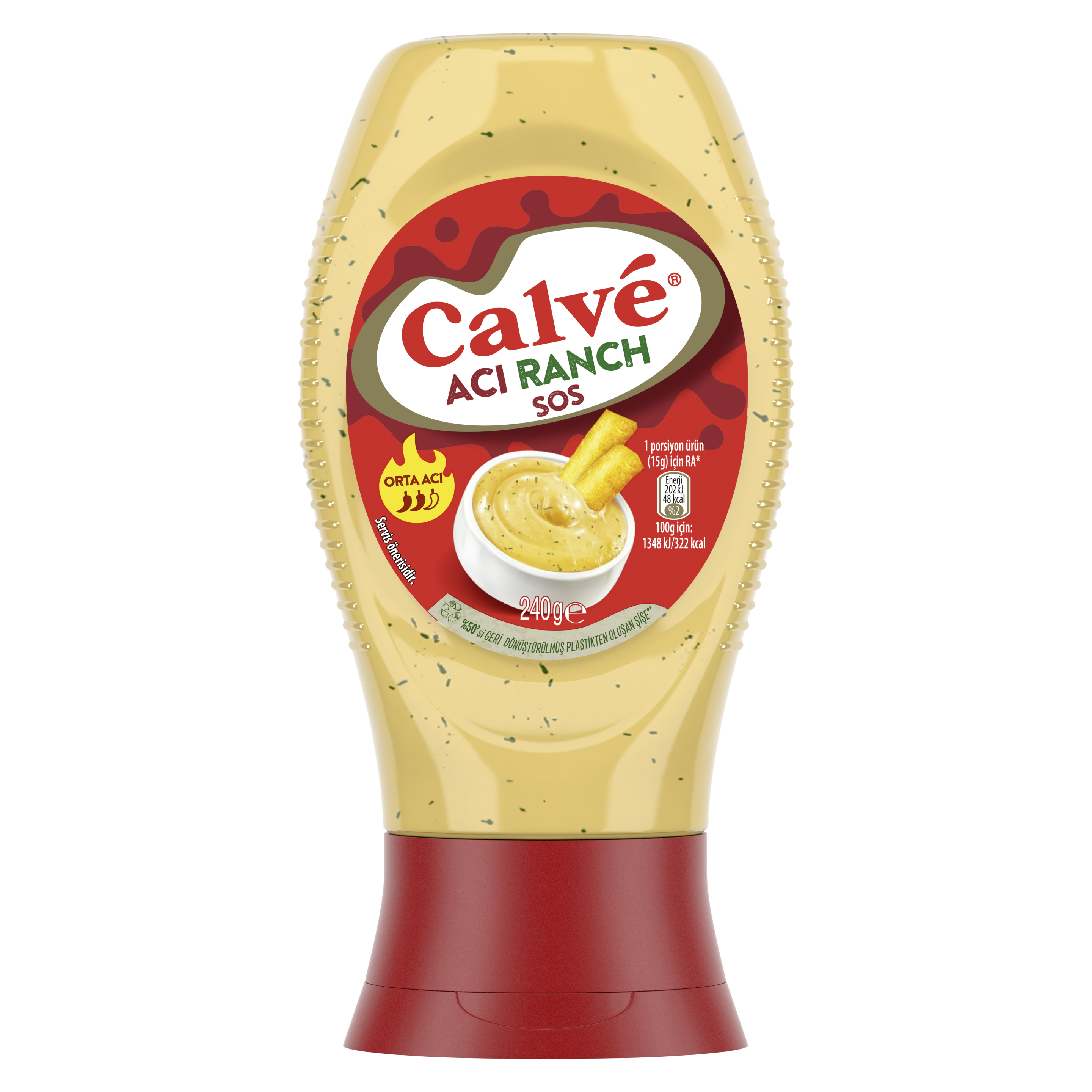 Calve Acı Ranch Sos packshot