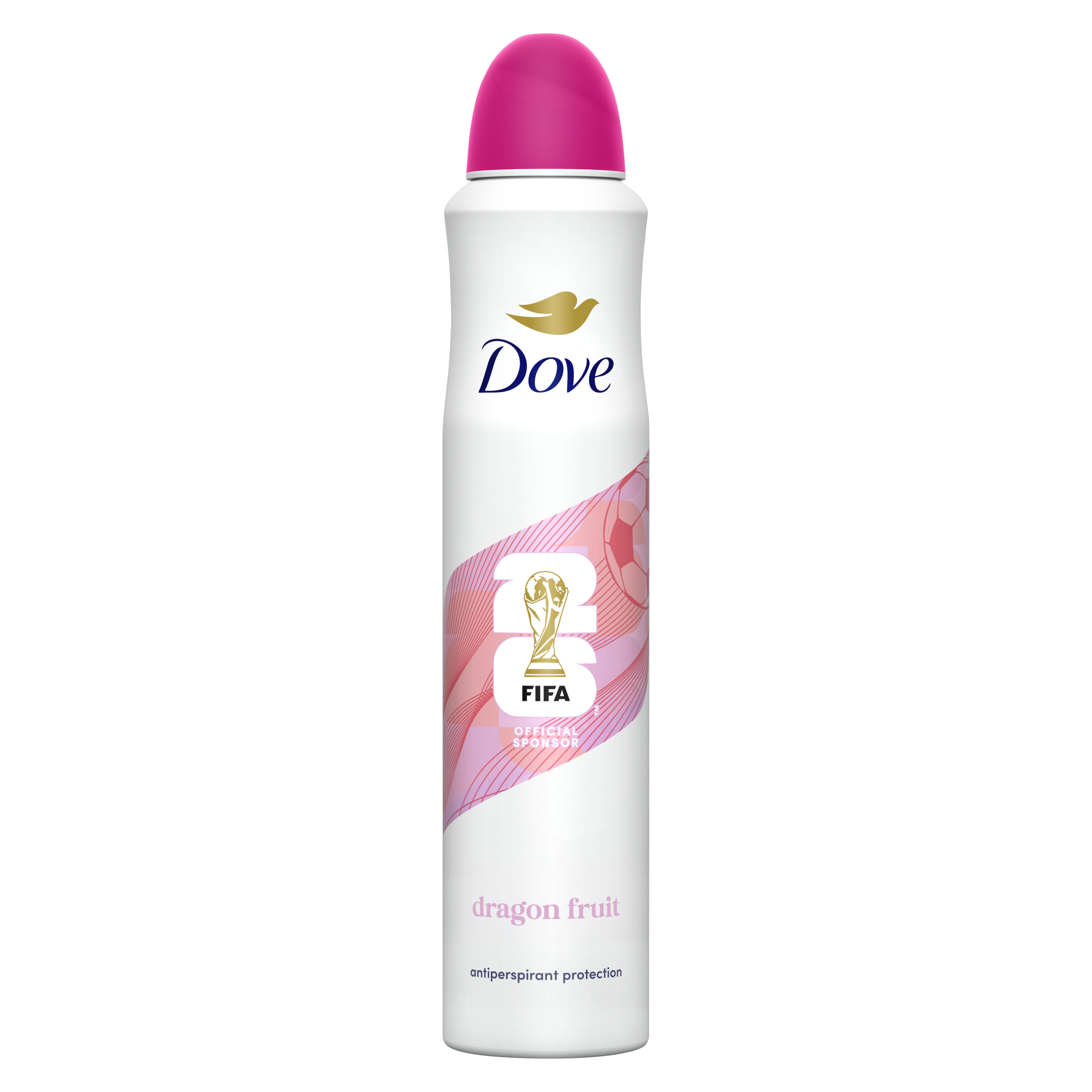 Dove Advanced Care Go Fresh Dragon Fruit & Coconut Cream Anti-Perspirant Aerosol Deodorant packshot