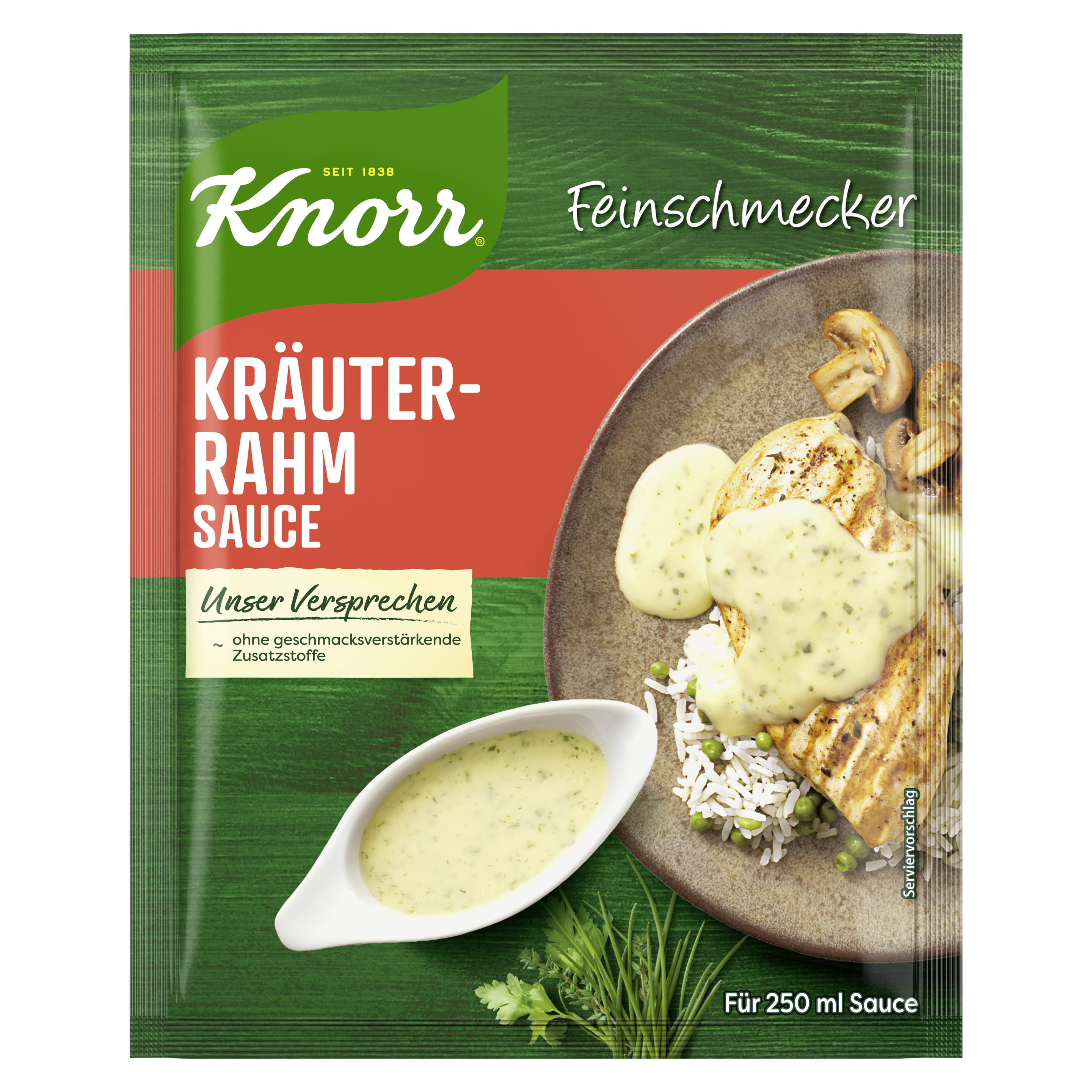 Knorr Feinschmecker  Kräuter Rahm 250 ml packshot