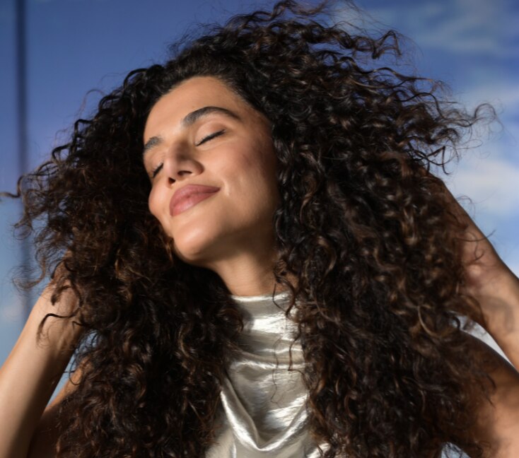 Image of Curly Hair is a Vibe and Taapsee Pannu Agrees
