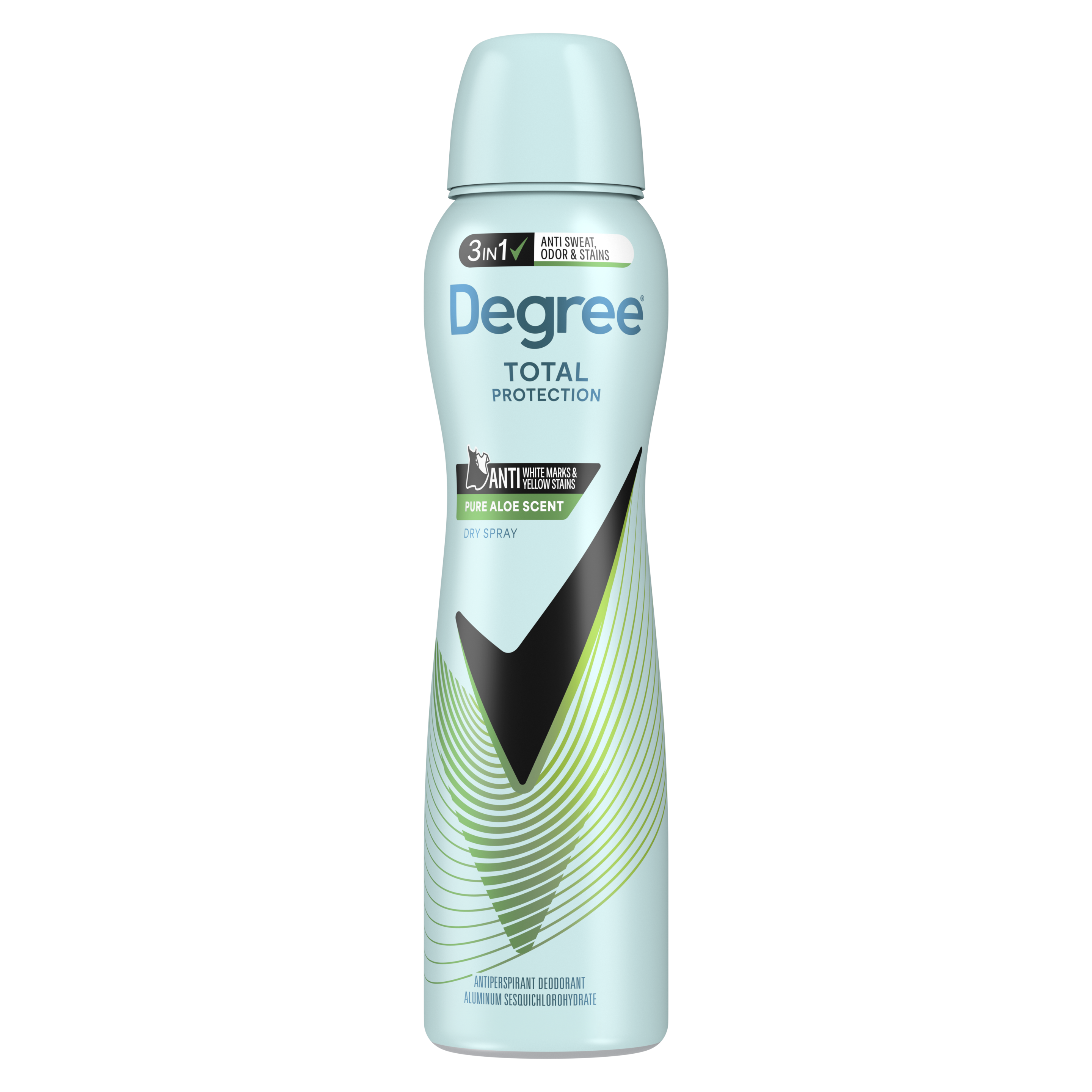 UltraClear Pure Aloe Antiperspirant Deodorant Dry Spray front pack shot packshot