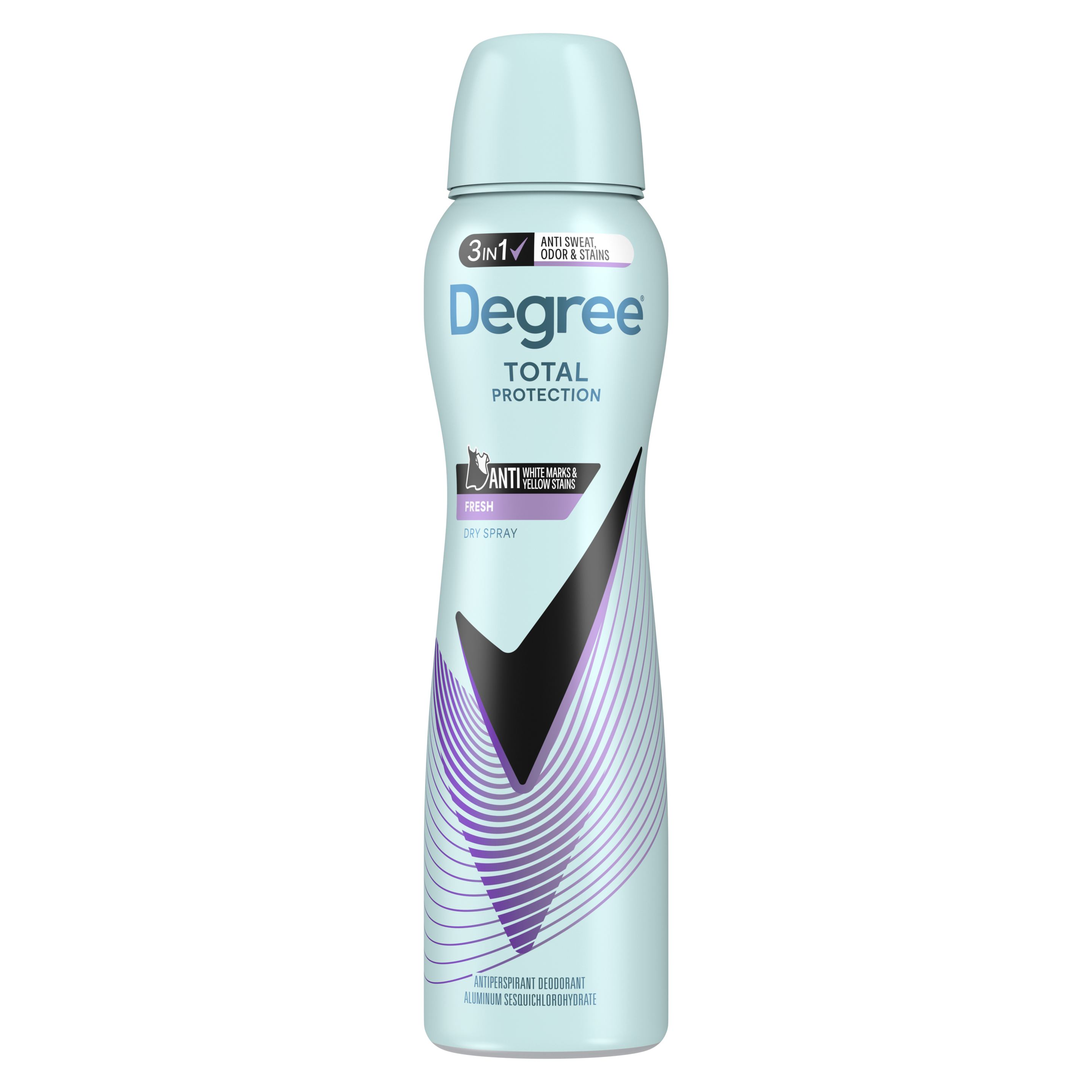 UltraClear Black+White Pure Fresh Antiperspirant Deodorant Dry Spray packshot