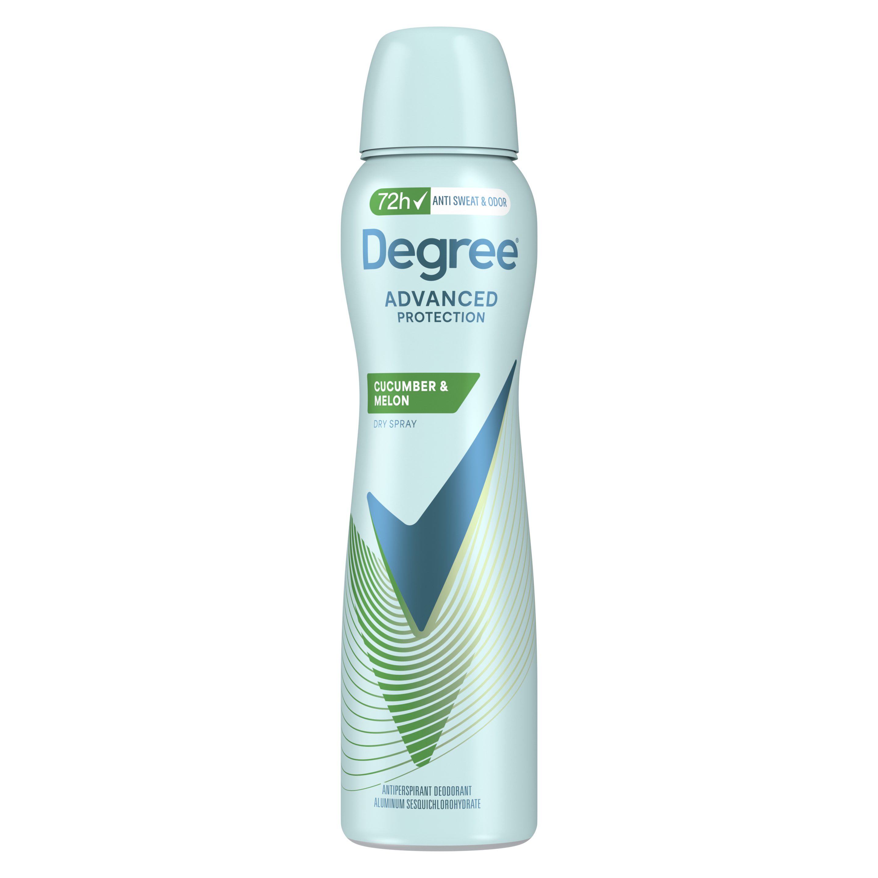 Cucumber Burst Antiperspirant Deodorant Dry Spray Front-Facing Image packshot