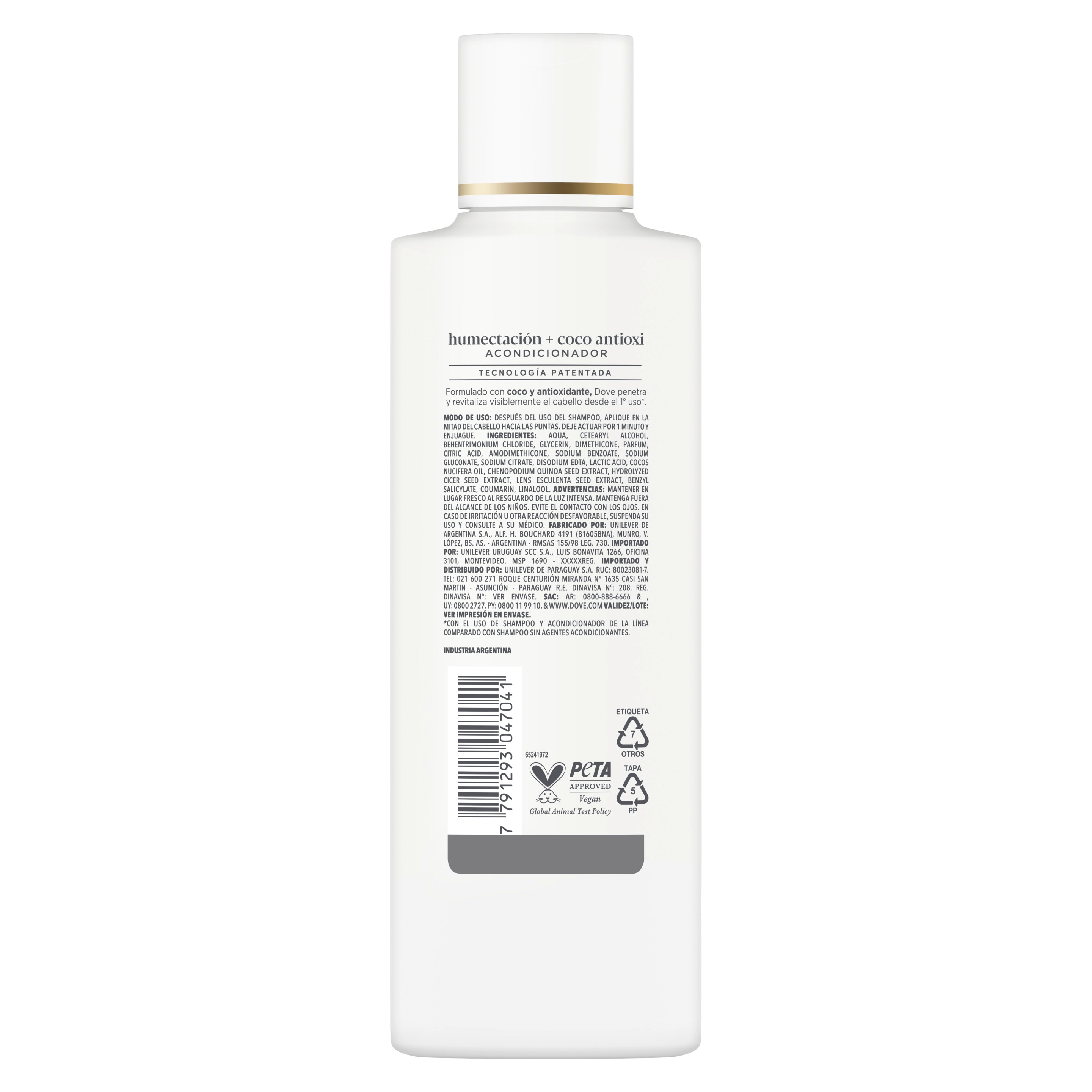 Acondicionador Humectación + Coco Antióxido
