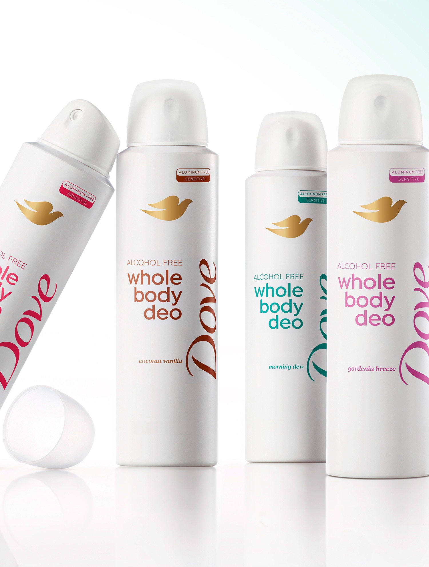 Dove Whole Body Deo range