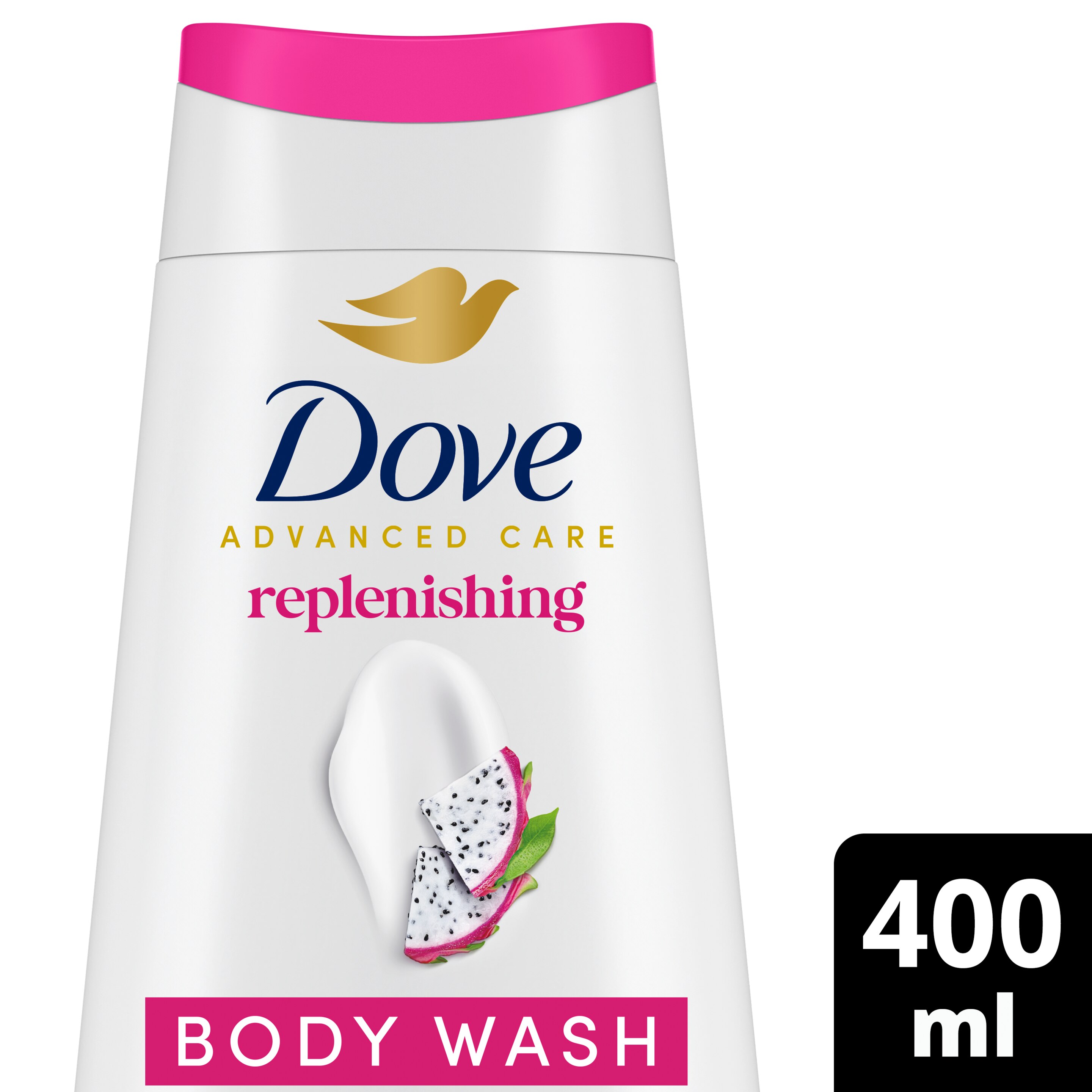 Dove Advanced Care Replenishing Body Wash with dragon fruit & coconut cream 400 ml