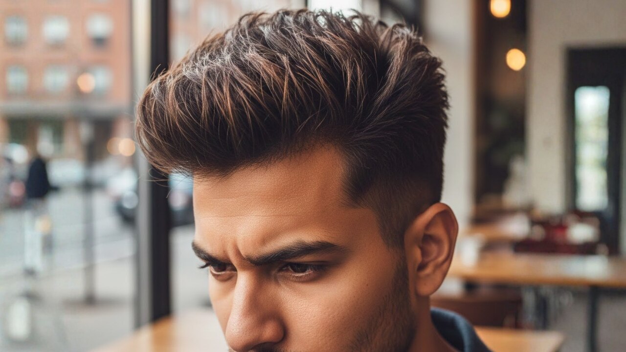 2. The Textured Quiff: