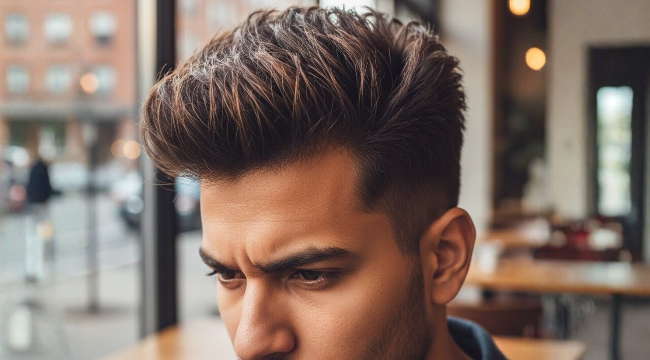 2. The Textured Quiff: