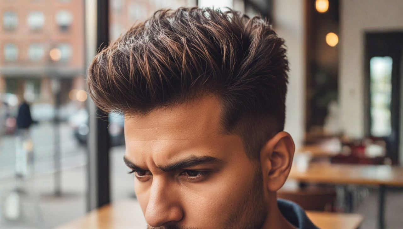 2. The Textured Quiff: