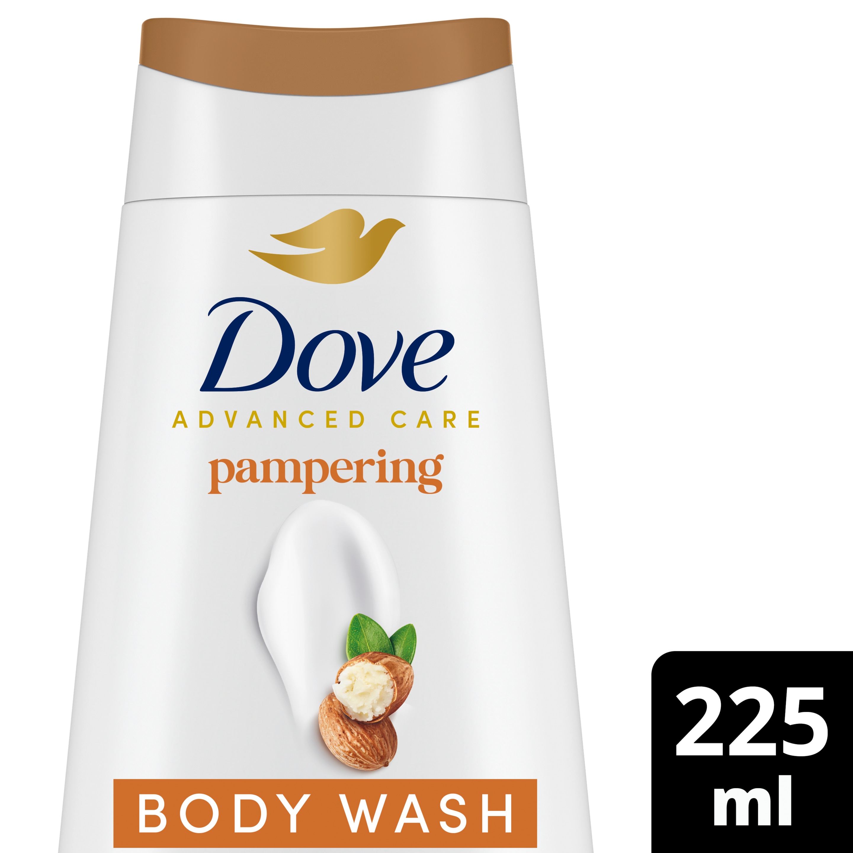 Dove Shea Butter & Warm Vanilla Pampering Body Wash 225ml