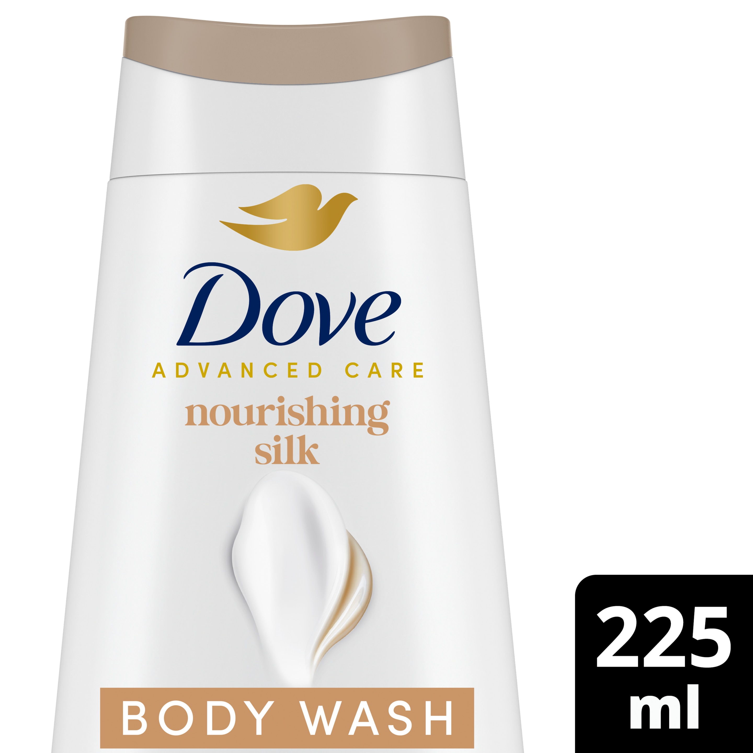 Dove Nourishing Silk Body Wash 225 ml