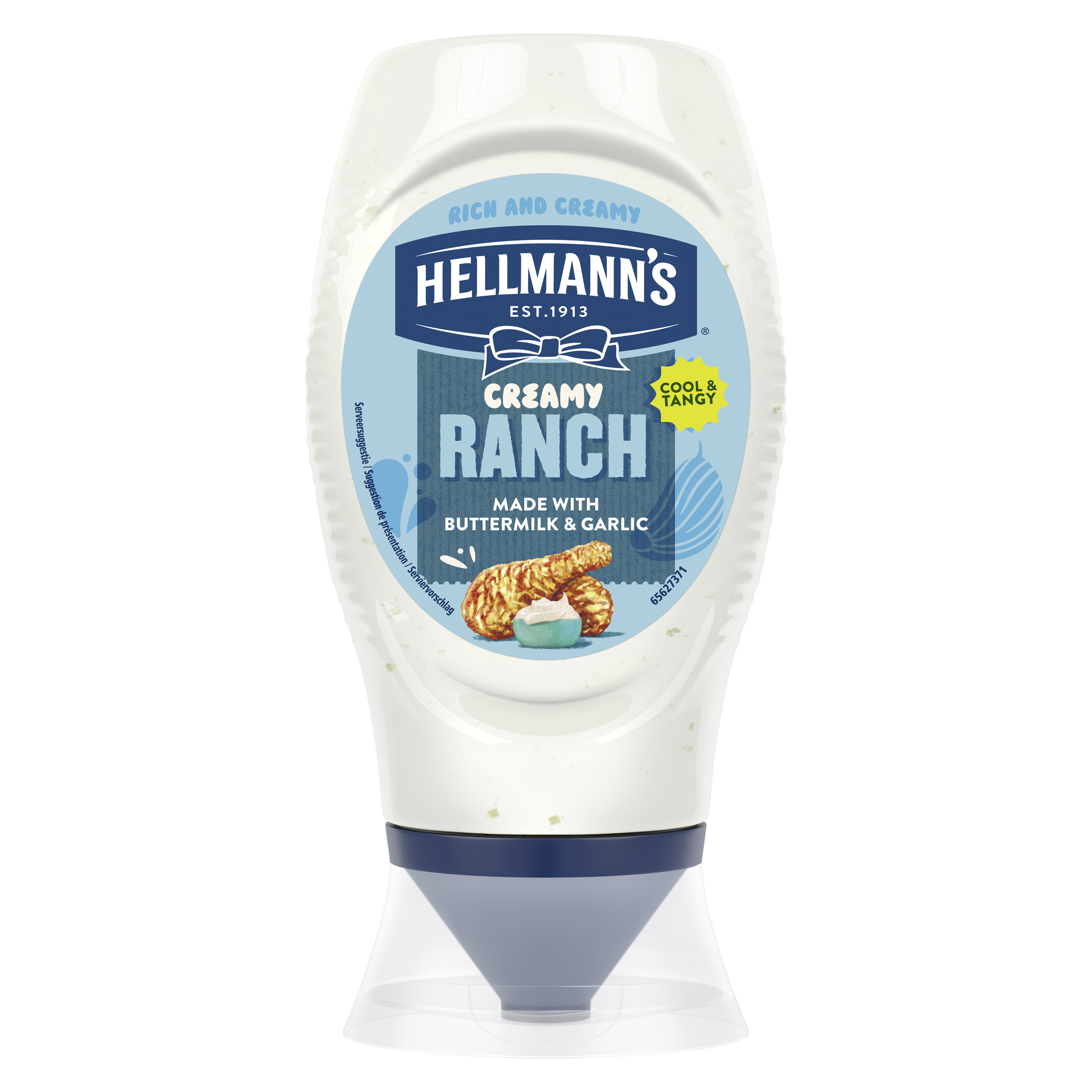 Hellmann's Creamy Ranch Sauce (250ml) packshot