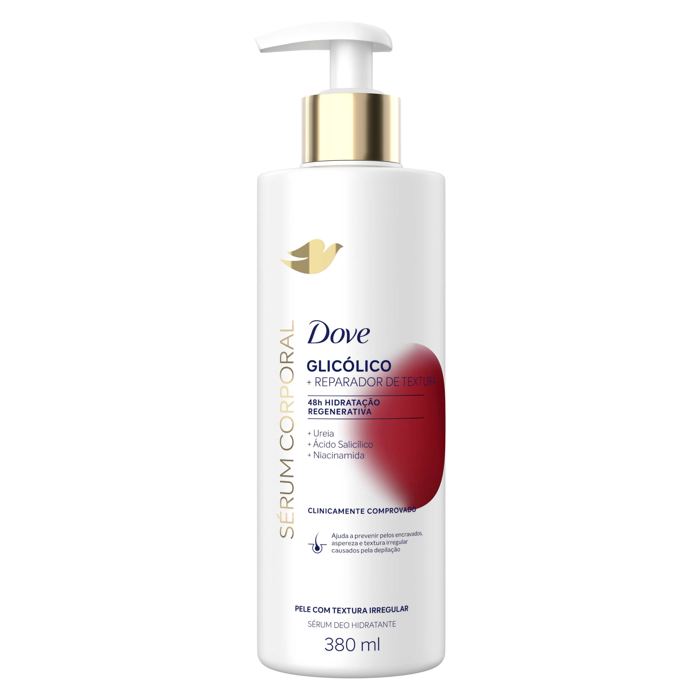 Sérum Corporal Dove Glicólico 380ml packshot