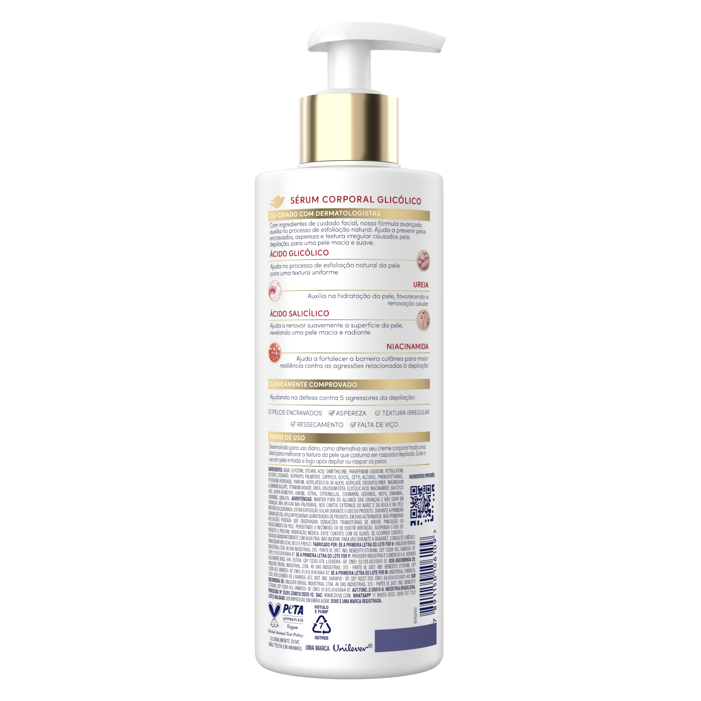 Sérum Corporal Dove Glicólico 380ml