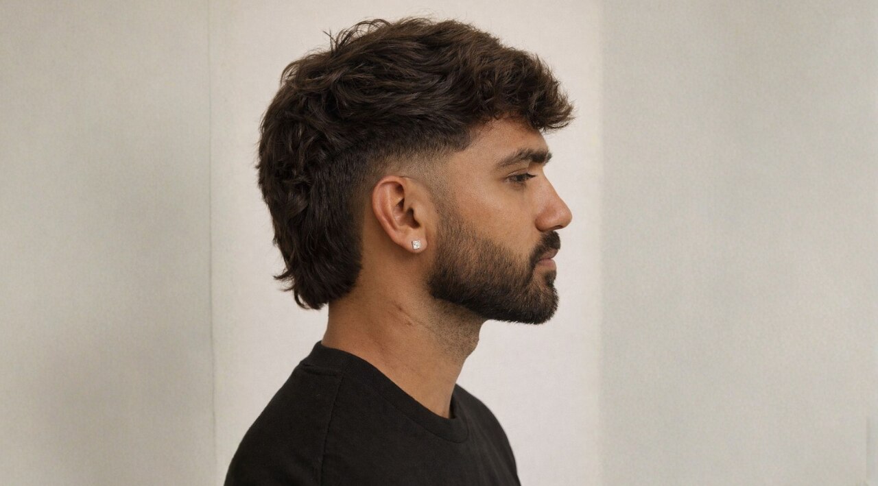 4. Short Mullet Haircut Men Love
