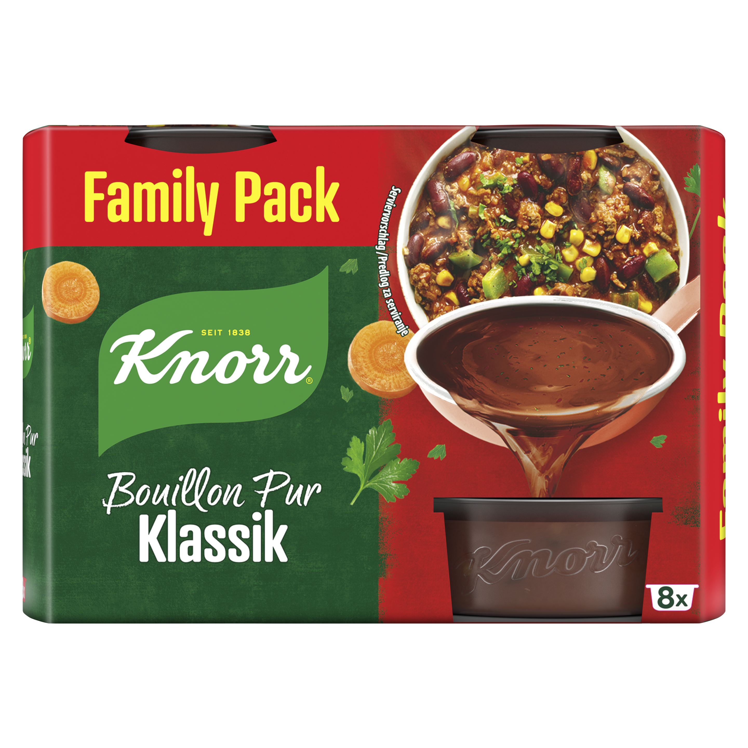 Knorr Bouillon Pur Klassik Bouillon 27 Portionen packshot