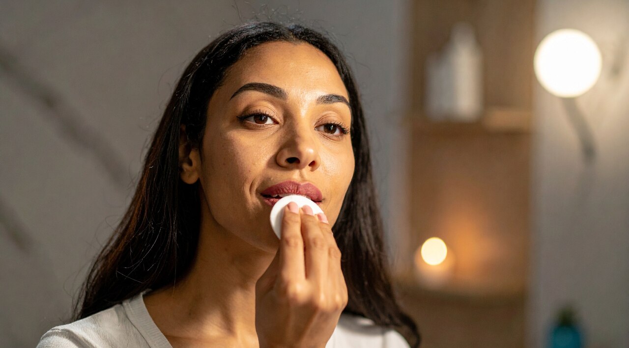 Step 3: Remove Face Makeup
