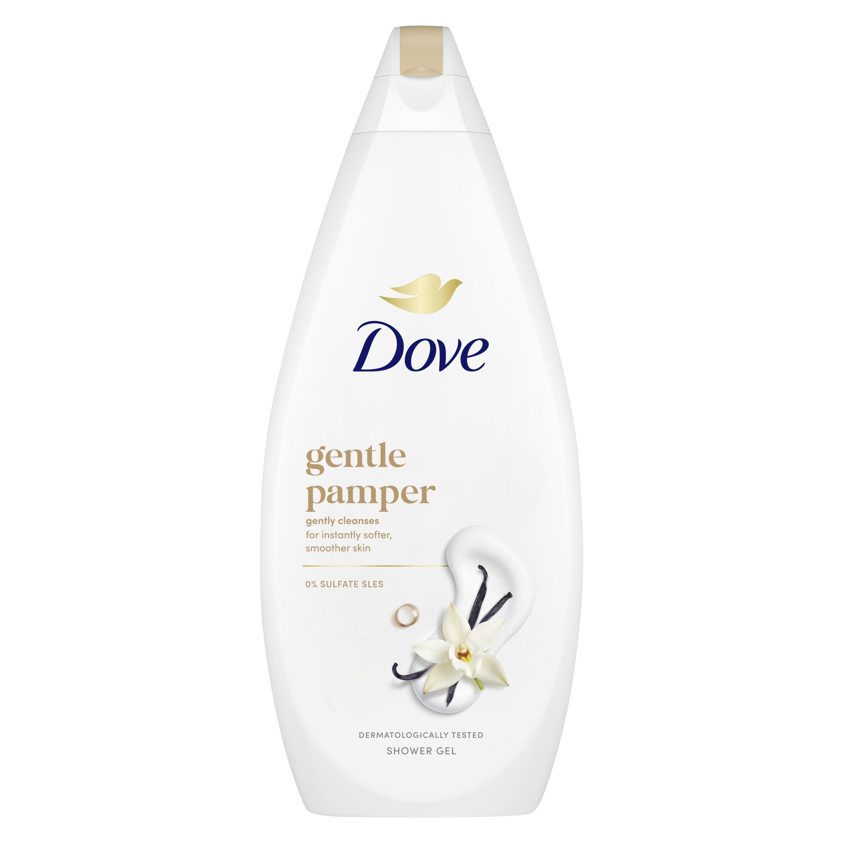Dove Αφρόλουτρο Gentle Pamper 720ML packshot
