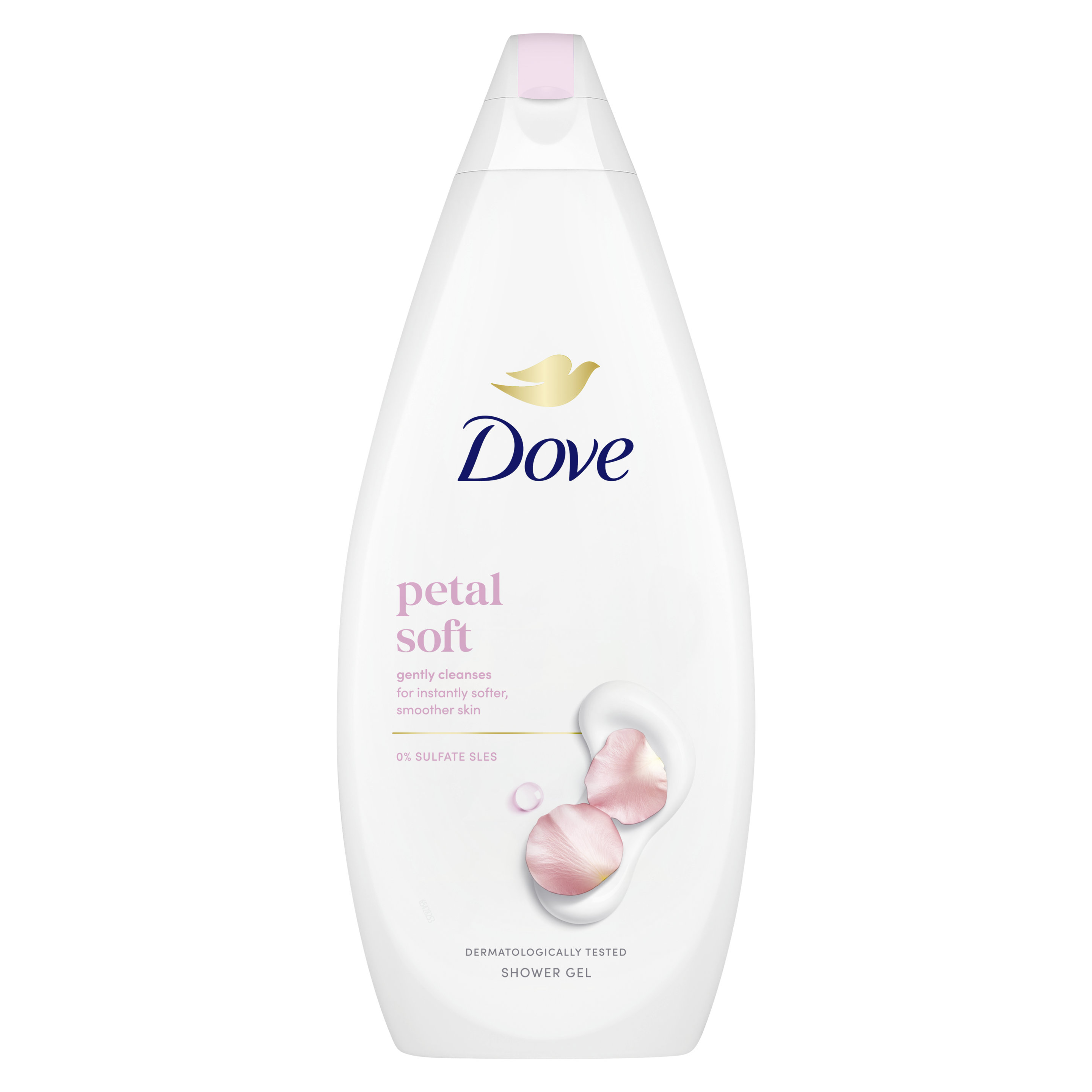 Dove Αφρόλουτρο Petal Soft 720ML packshot