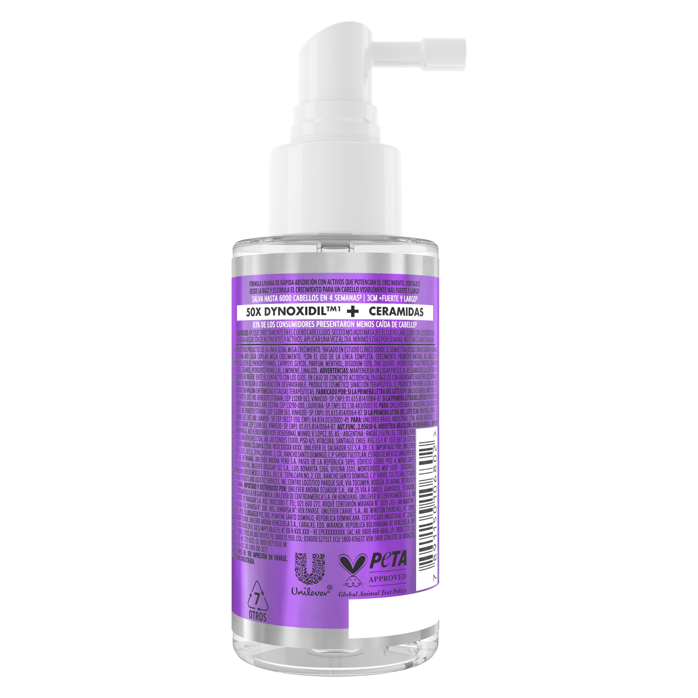 Sérum Anti Caída Capilar Sedal Mega Crecimiento 100 ml