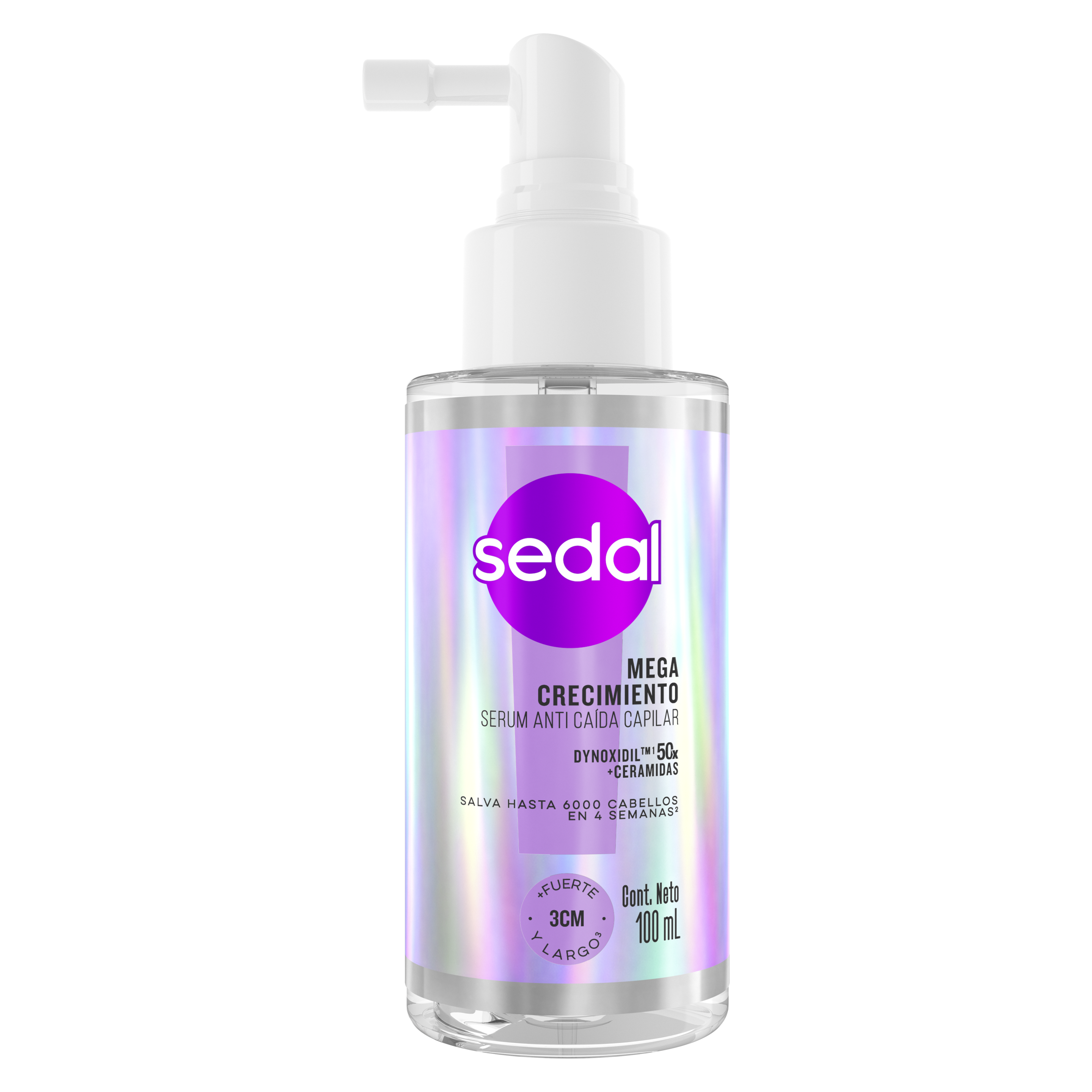 Sérum Anti Caída Capilar Sedal Mega Crecimiento 100 ml packshot