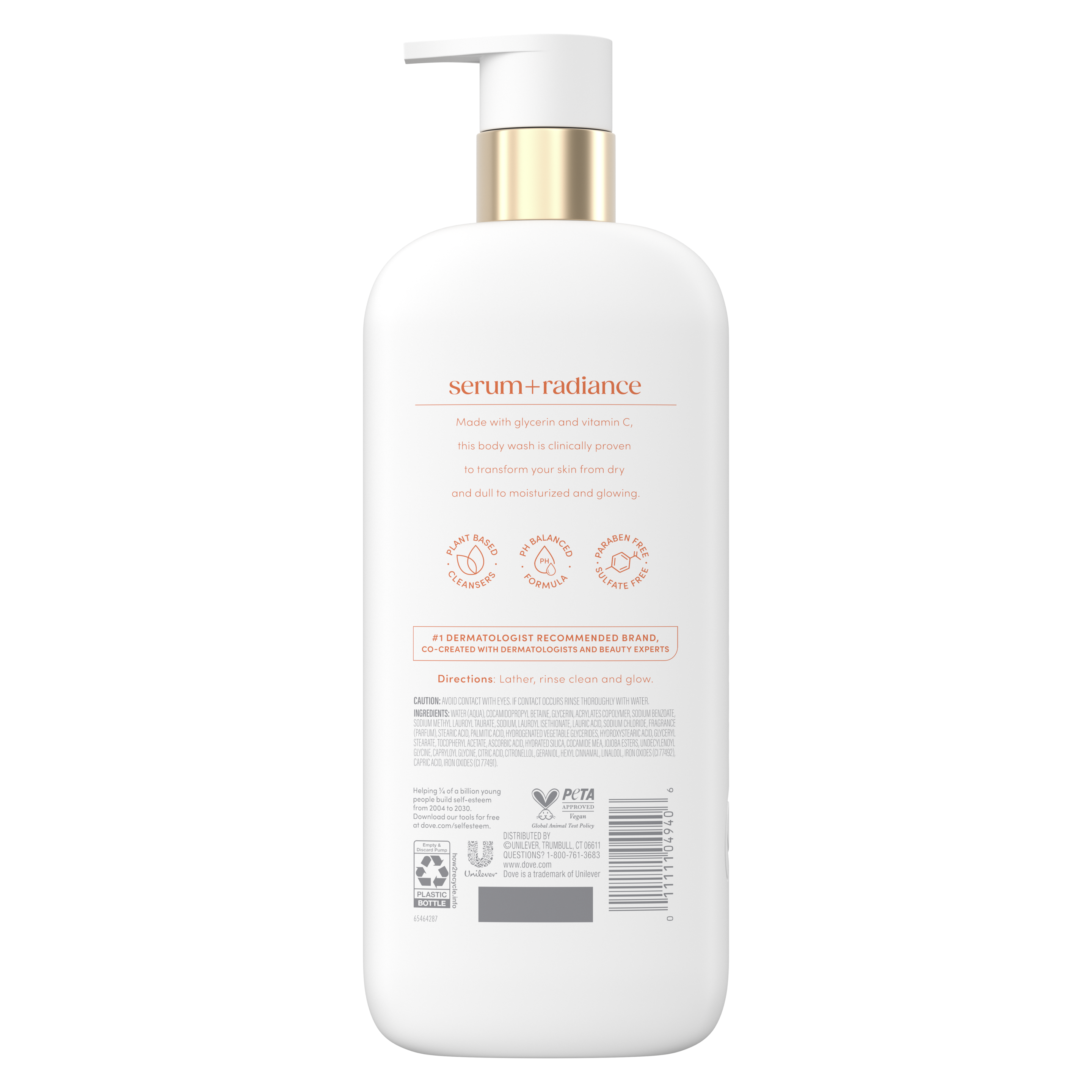 Glow Recharge Serum Body Wash with brightening Vitamin C