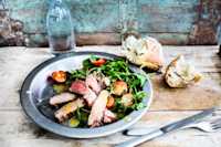 Secreto vom Iberico-Schwein mit Rucola 60 Minutes  recipe