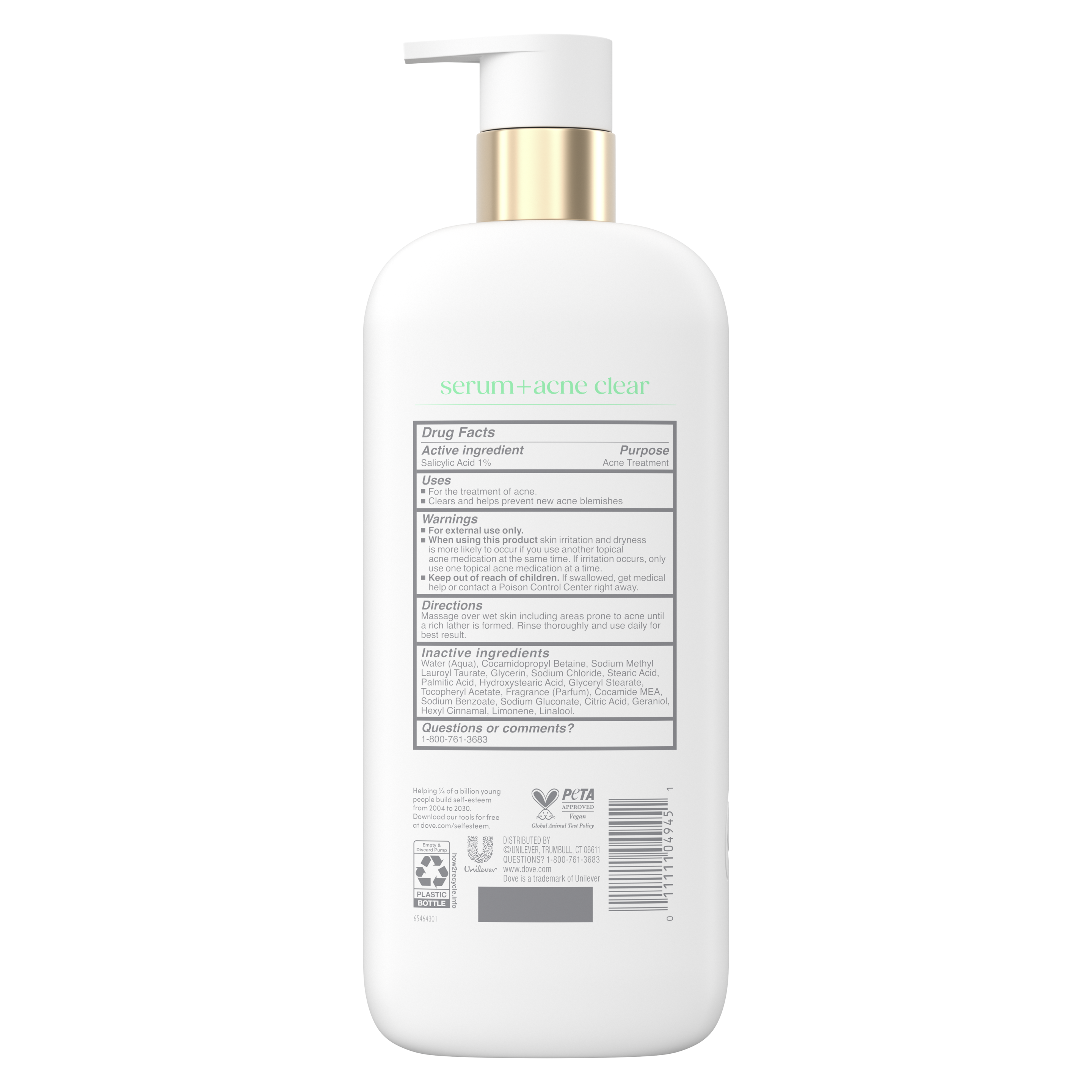 Acne Clear Serum Body Wash with clearing Salicylic Acid