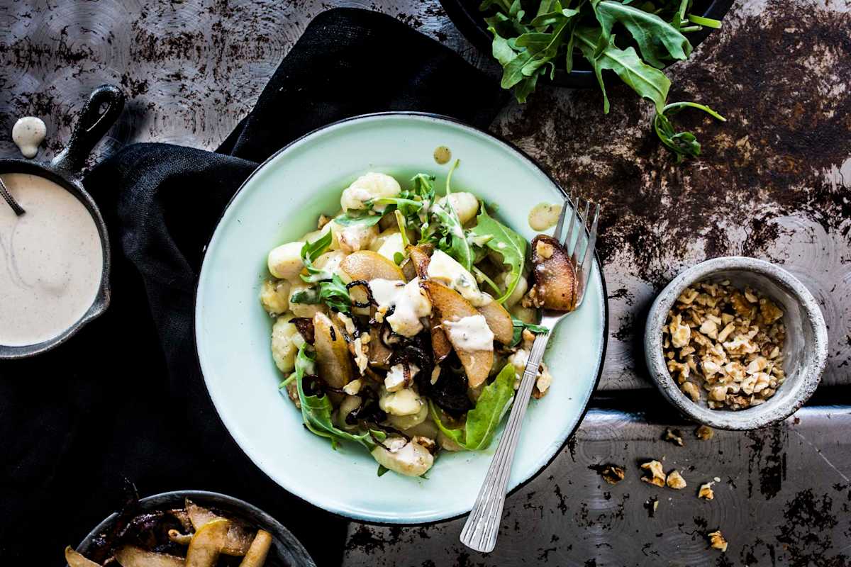 Gnocchi mit Senfsauce und Rucola 80 Minutes  recipe
