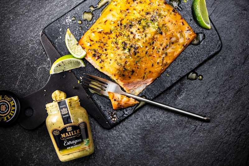 Lachsfilet mit Estragon-Marinade 175 Minutes  recipe