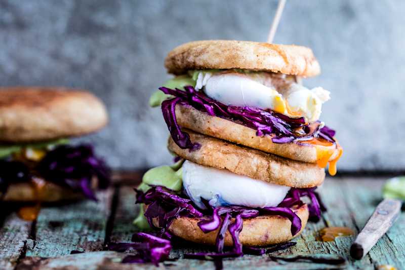 Toasties mit pochiertem Ei und Kräutersenf 50 Minutes  recipe