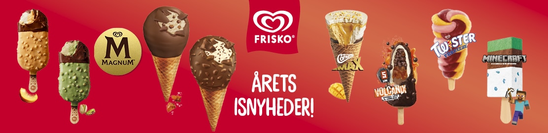 Frisko ispinde & isvafler