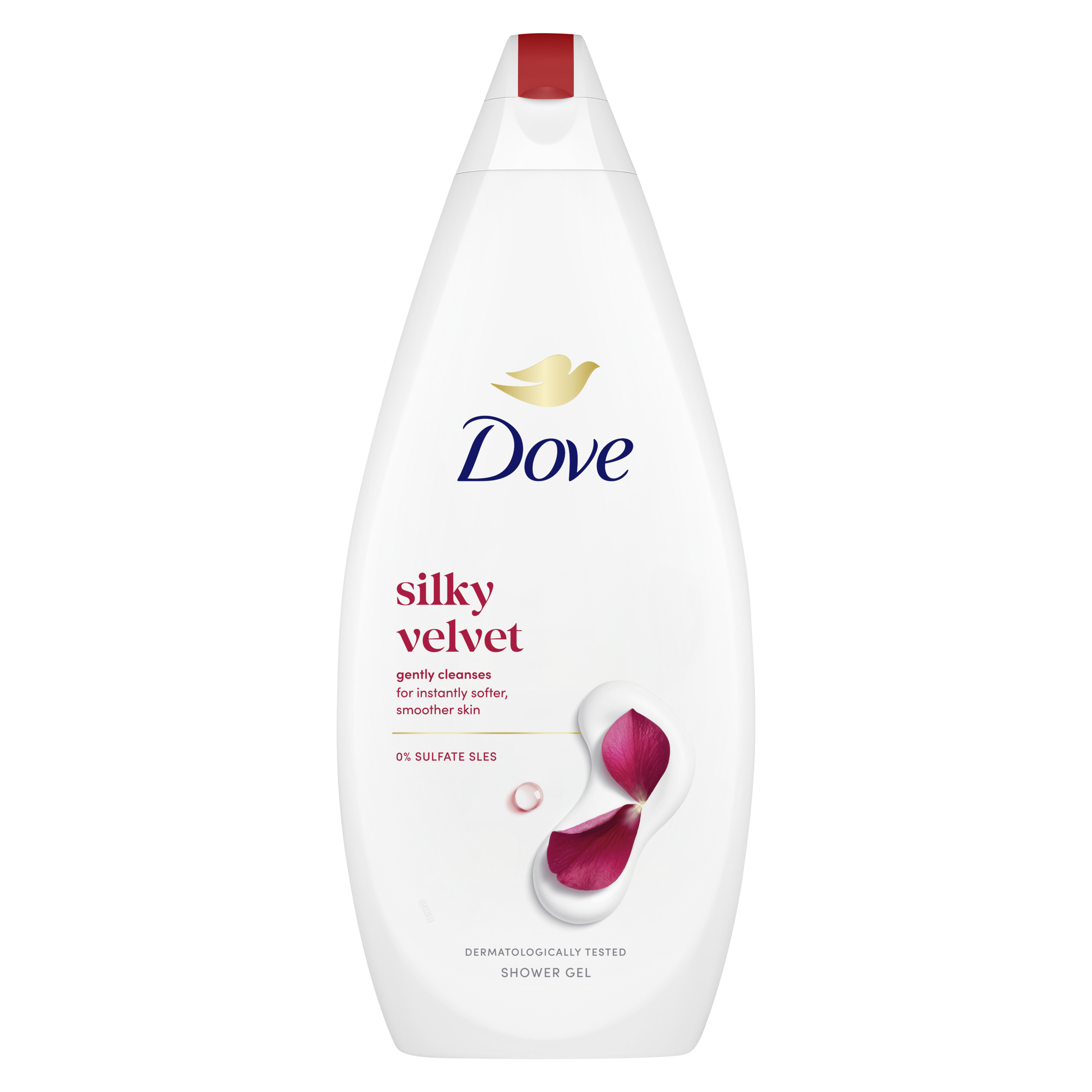 Dove Shower Gel Essential Silky Velvet 720ml packshot