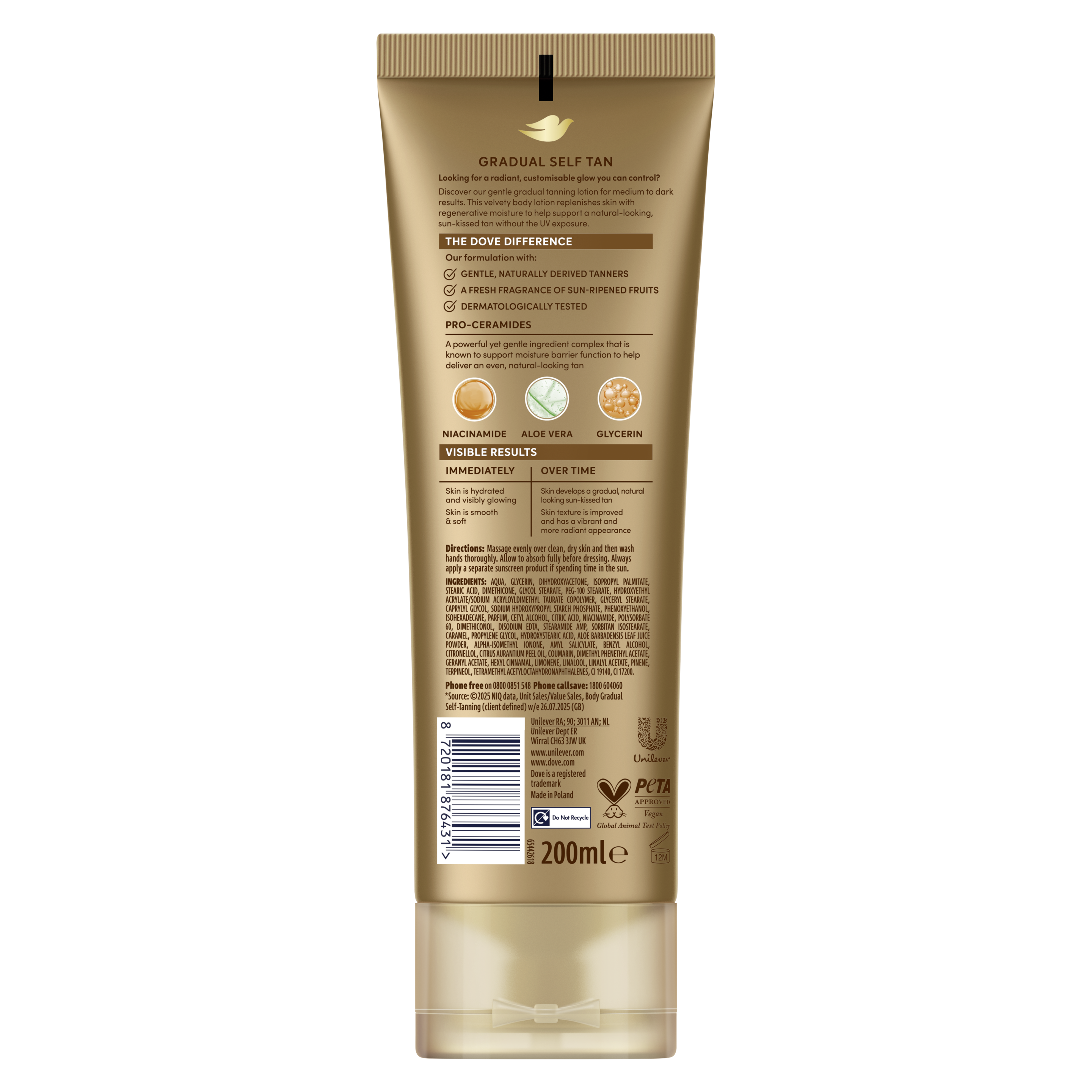 Summer Revived Medium to Dark Gradual Tan Lotion