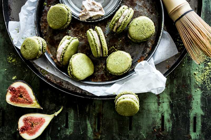 Macarons mit Feigen, Ziegenkäse und Senf 170 Minutes  recipe