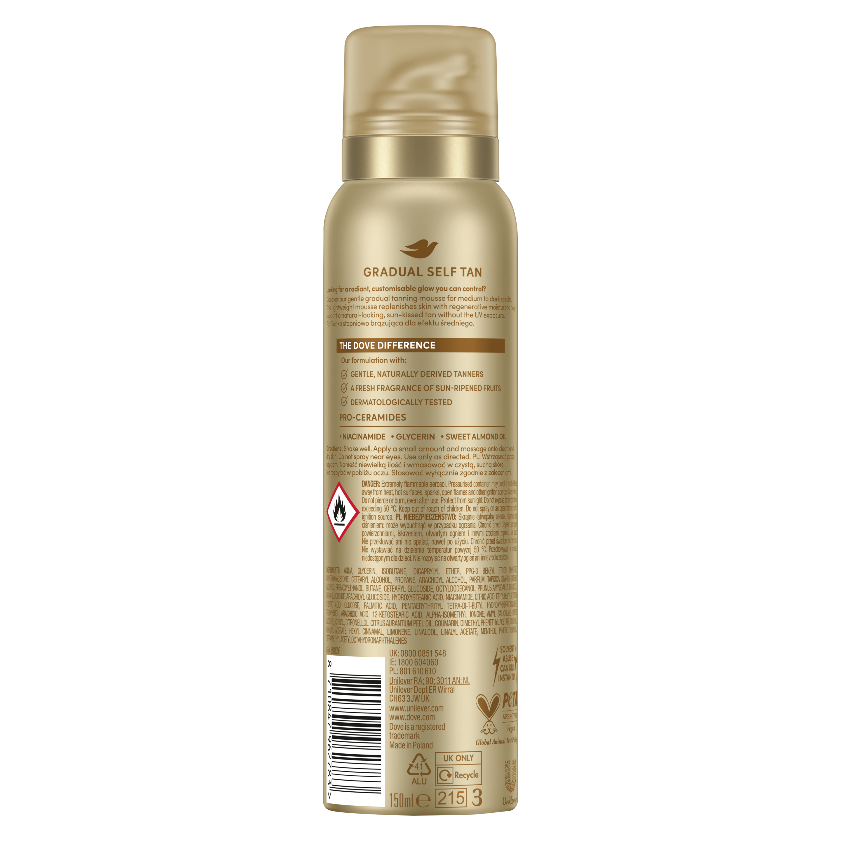 Summer Revived Gradual Self-Tan Body Mousse Medium to Dark