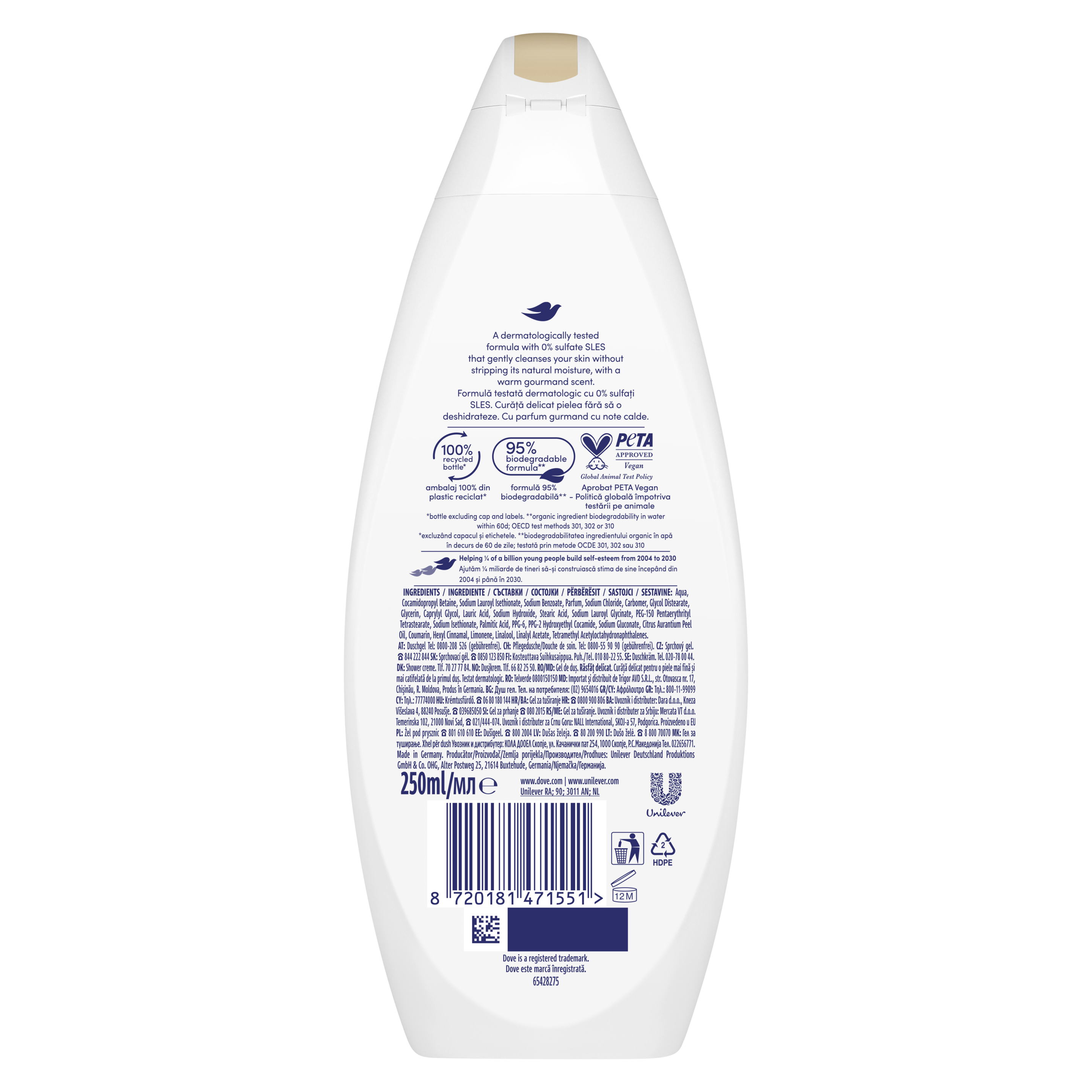 Gentle Pamper krémtusfürdő