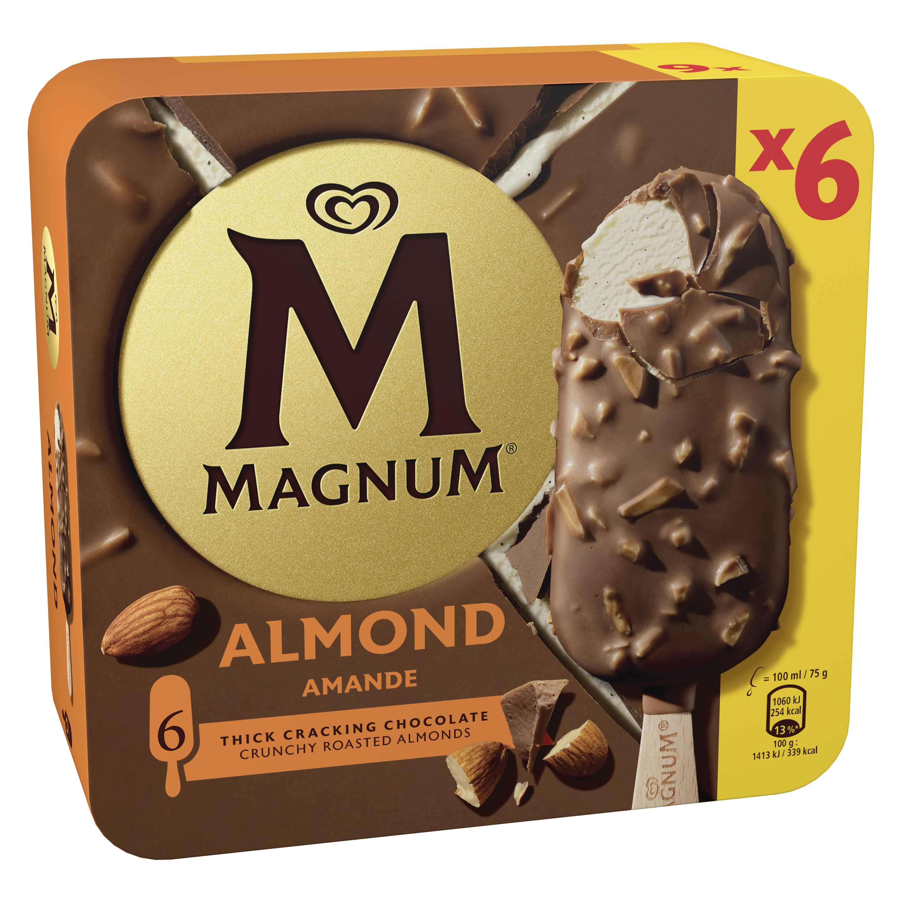 Mandula 6 Multipack packshot