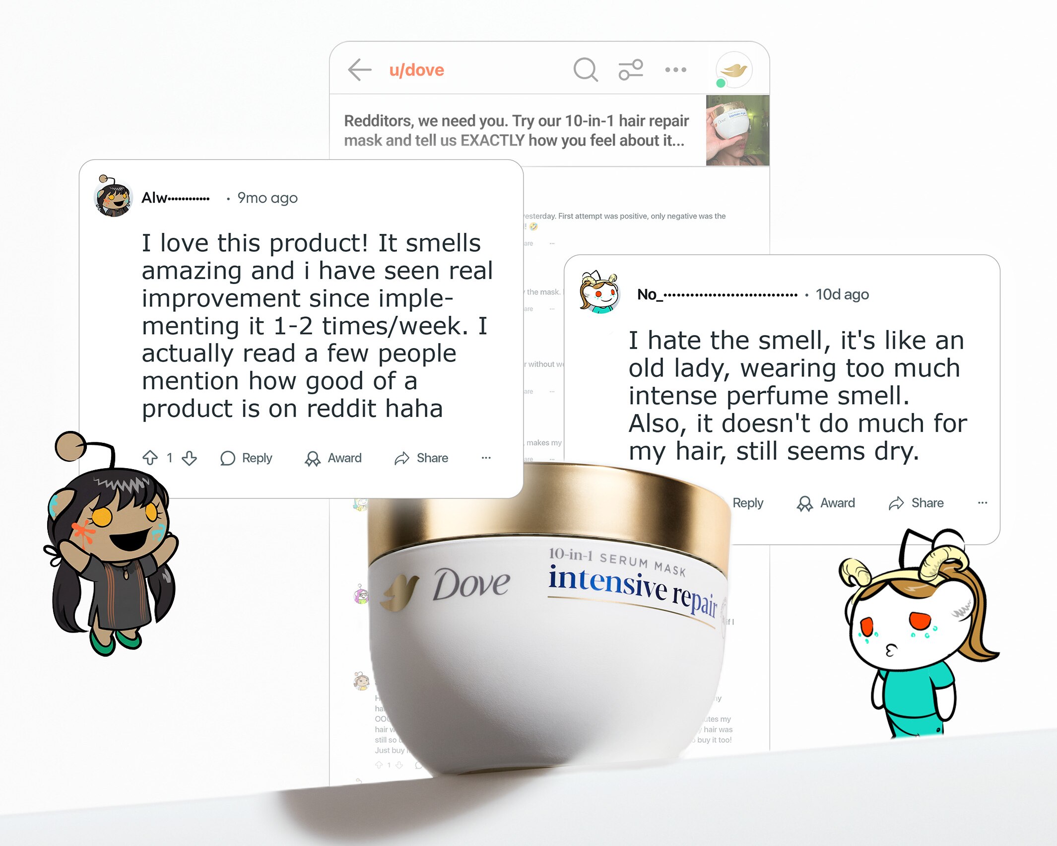 Dove r/eal reviews campaign