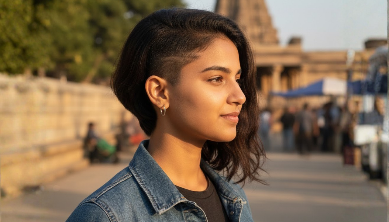5. Asymmetrical Undercut