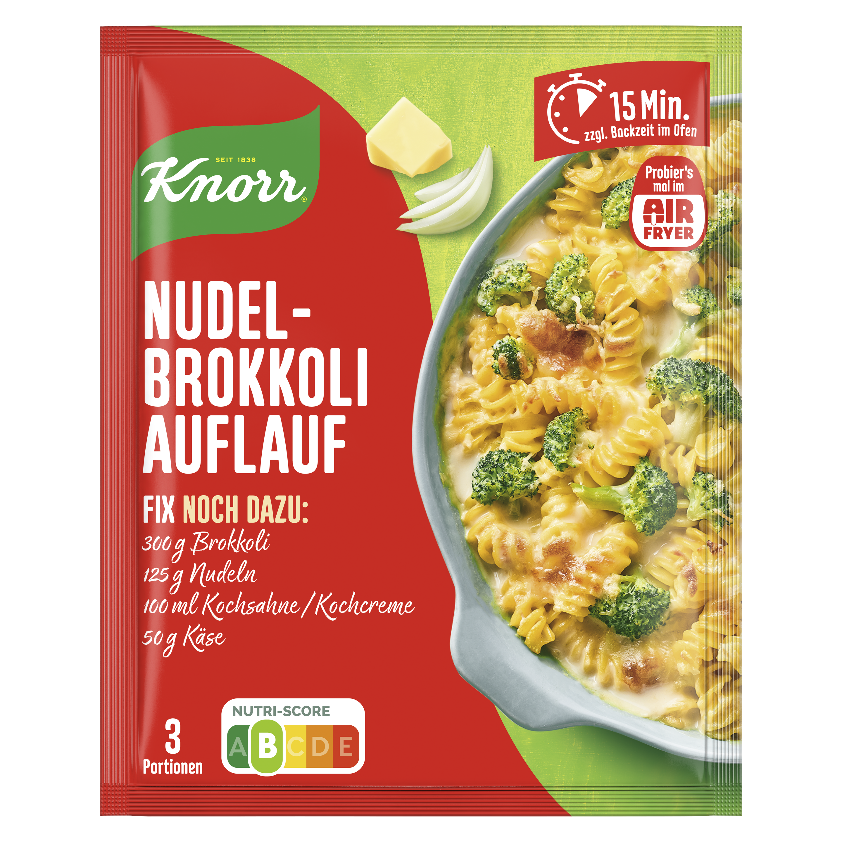 Knorr Fix Nudel-Brokkoli Auflauf 46 g packshot