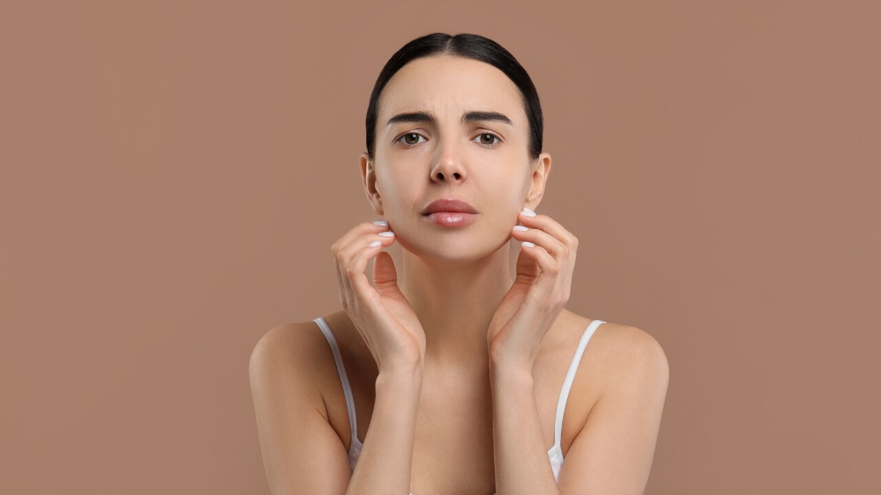 Dehydrated skin: