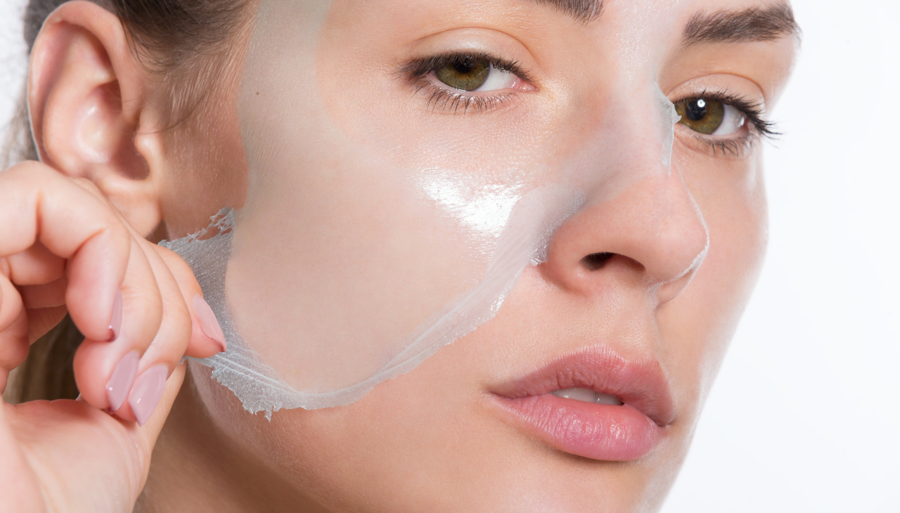 Egg White Peel-Off: