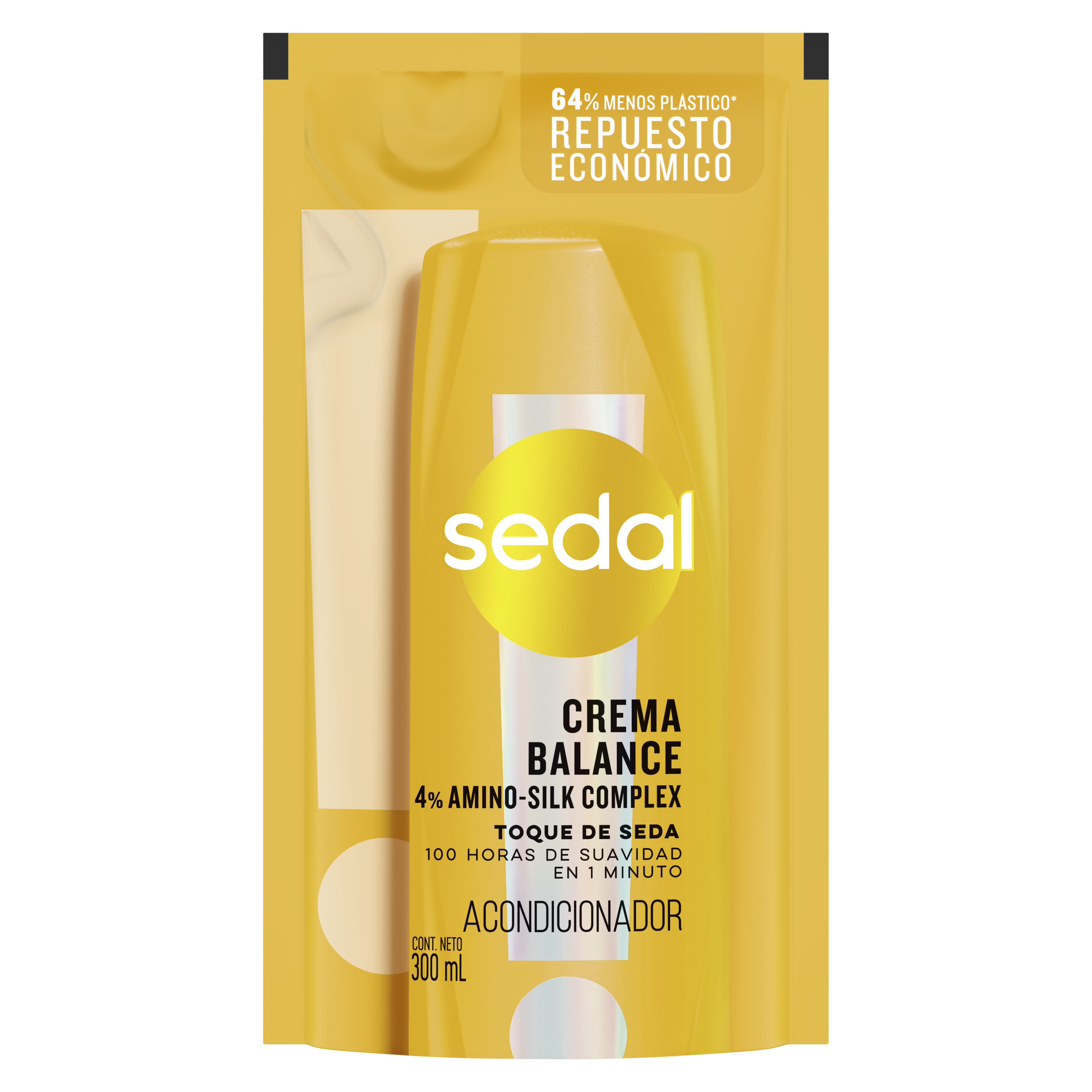 Imagen de envase Sedal Crema Balance Infusión Activa Acondicionador 300ml