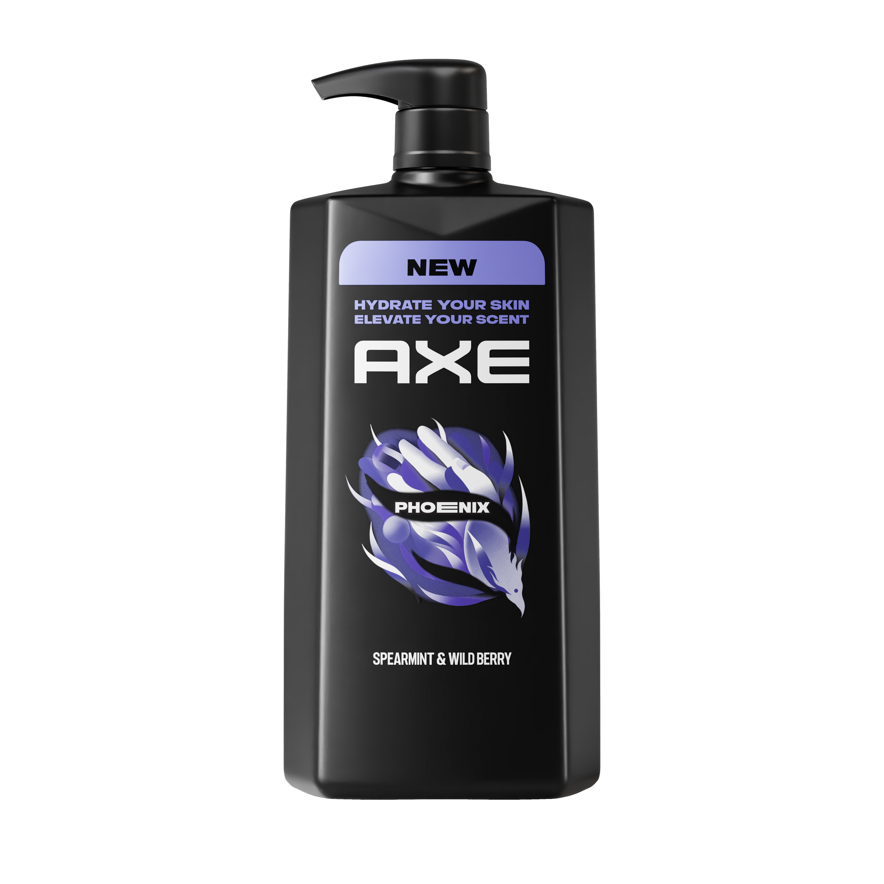 Phoenix Body Wash Pump.Phoenix Body Wash Pump Back View packshot