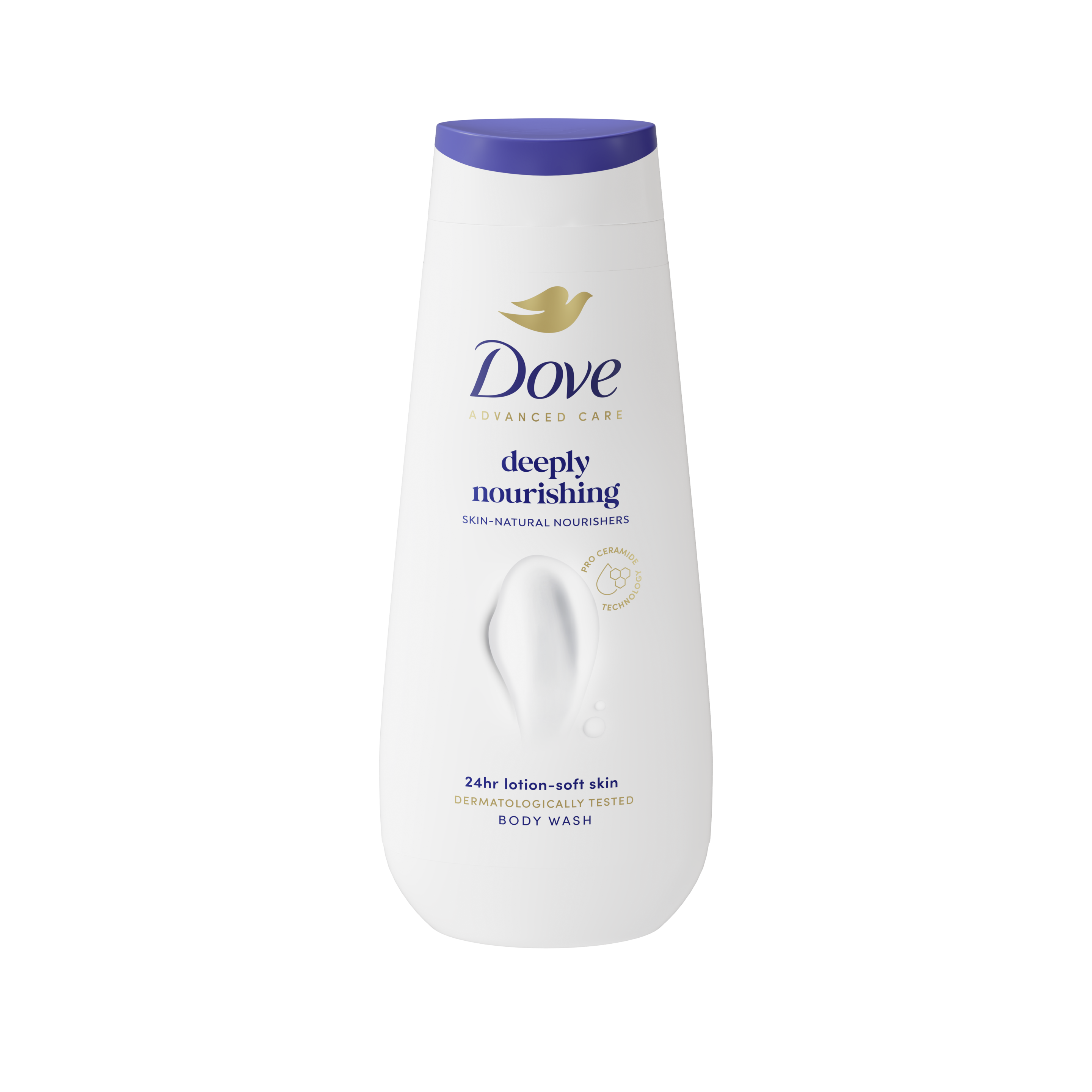 Dove Deeply Nourishing Body Wash 400 ml packshot